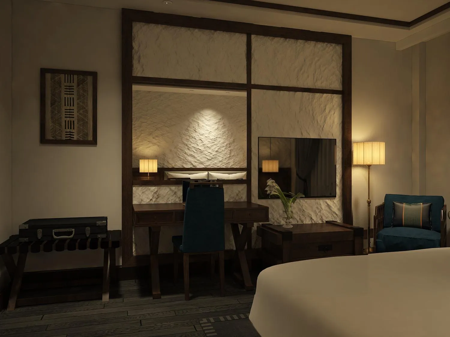 Photo of the whole room, Bed in Lotus Aroma Sapa Hotel