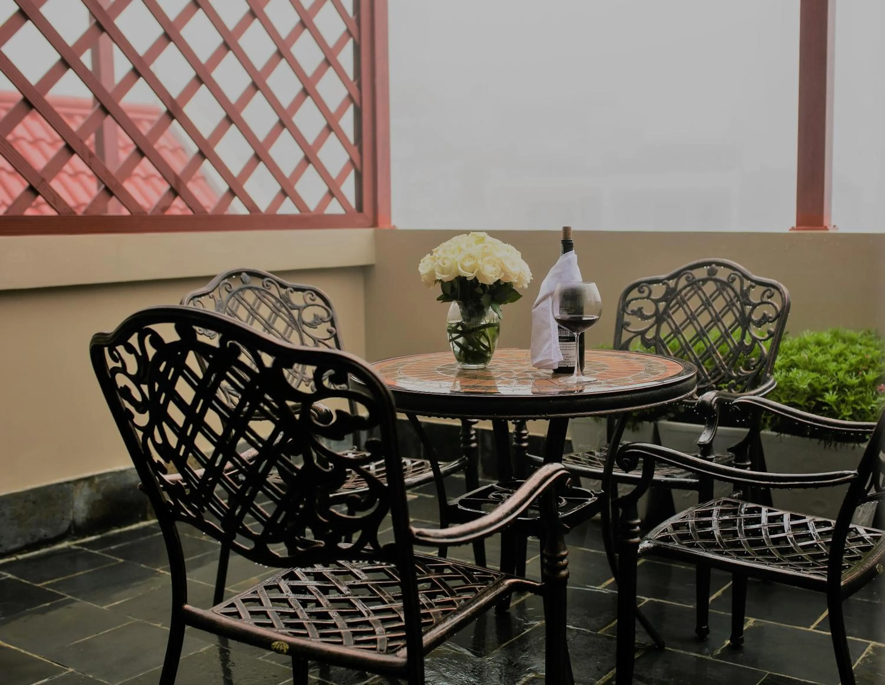 Balcony/Terrace in Lotus Aroma Sapa Hotel