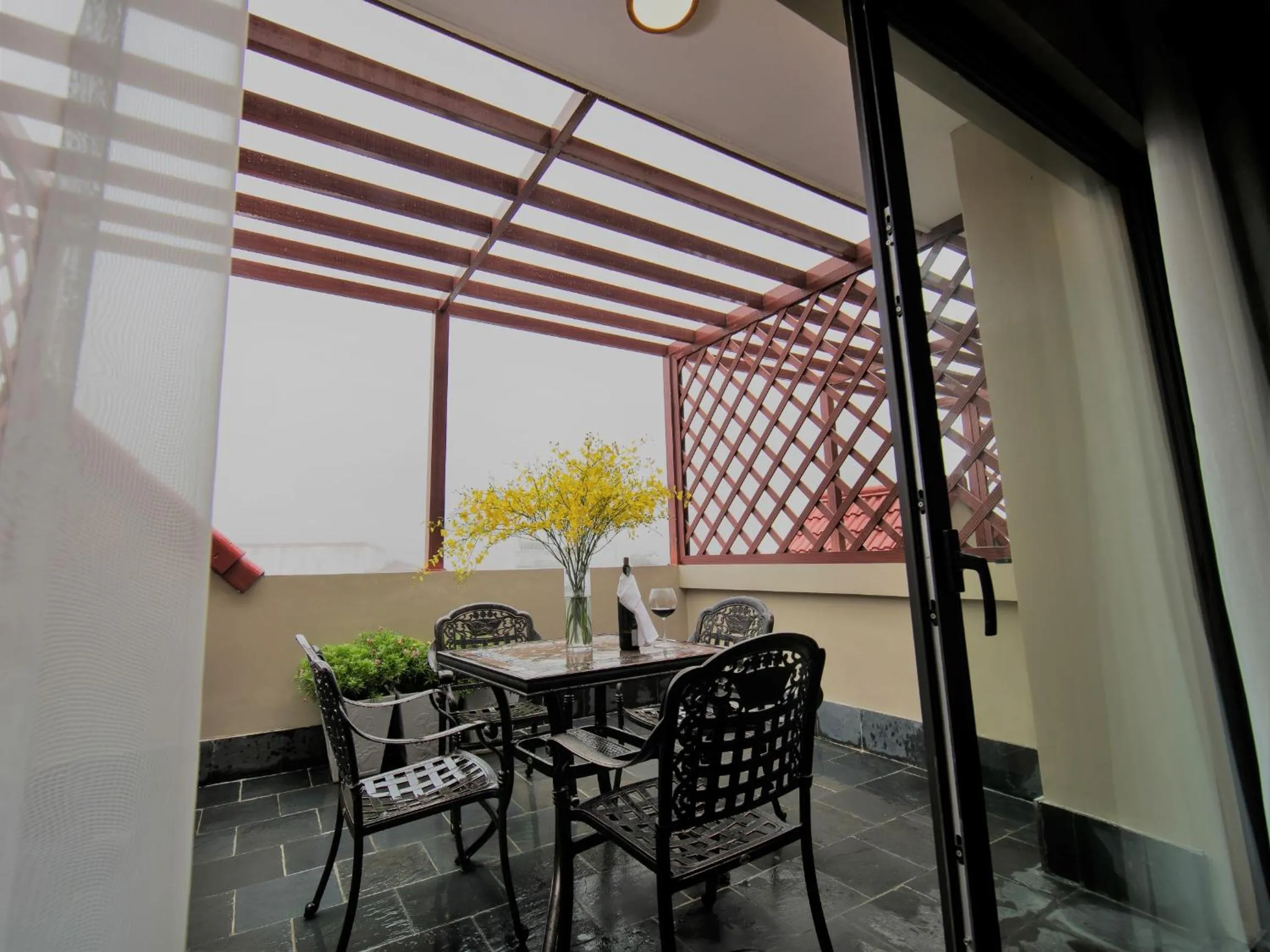 Balcony/Terrace in Lotus Aroma Sapa Hotel