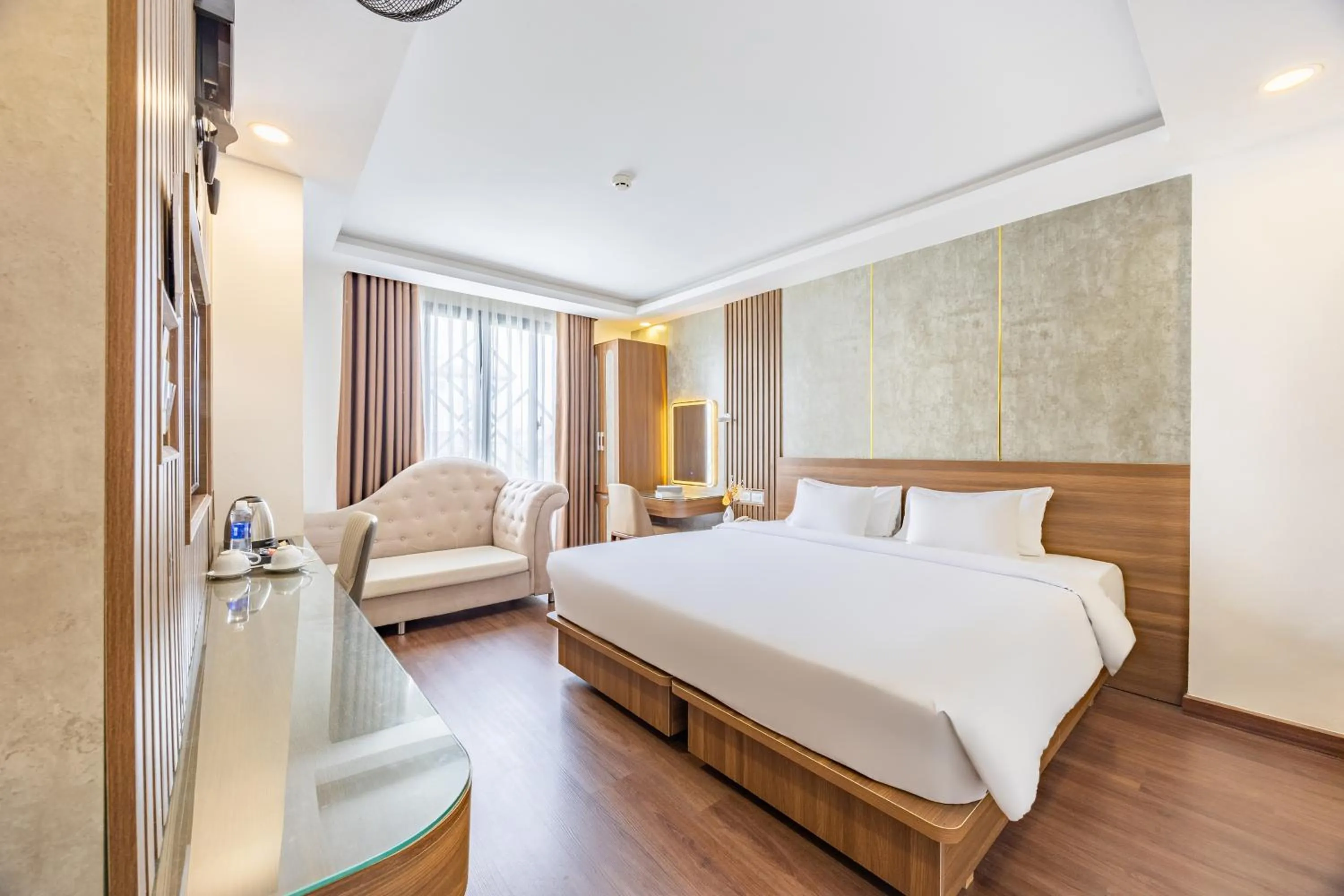 Bed in A25 Hotel - 274 Đề Thám