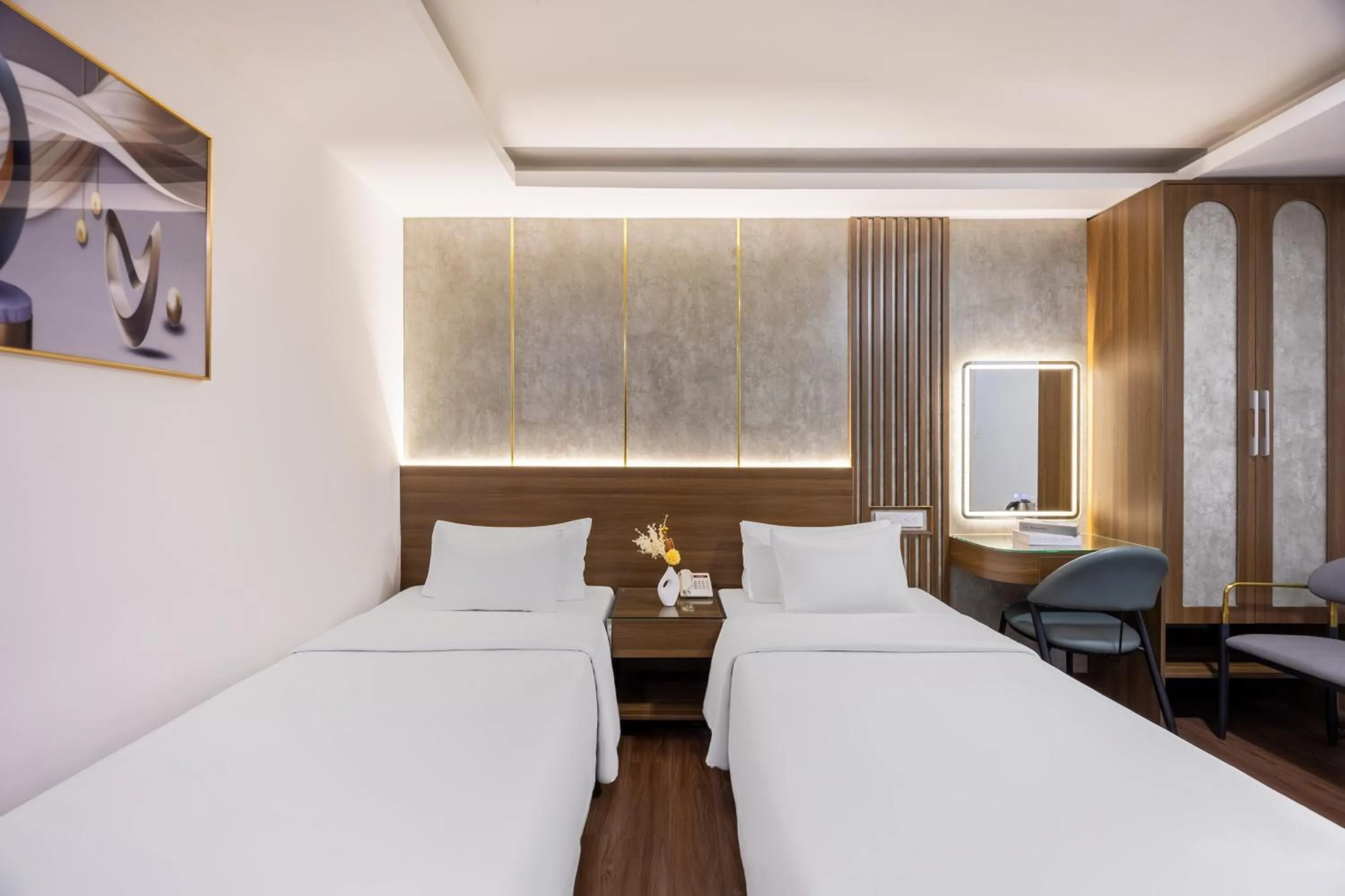 Bedroom, Bed in A25 Hotel - 274 Đề Thám