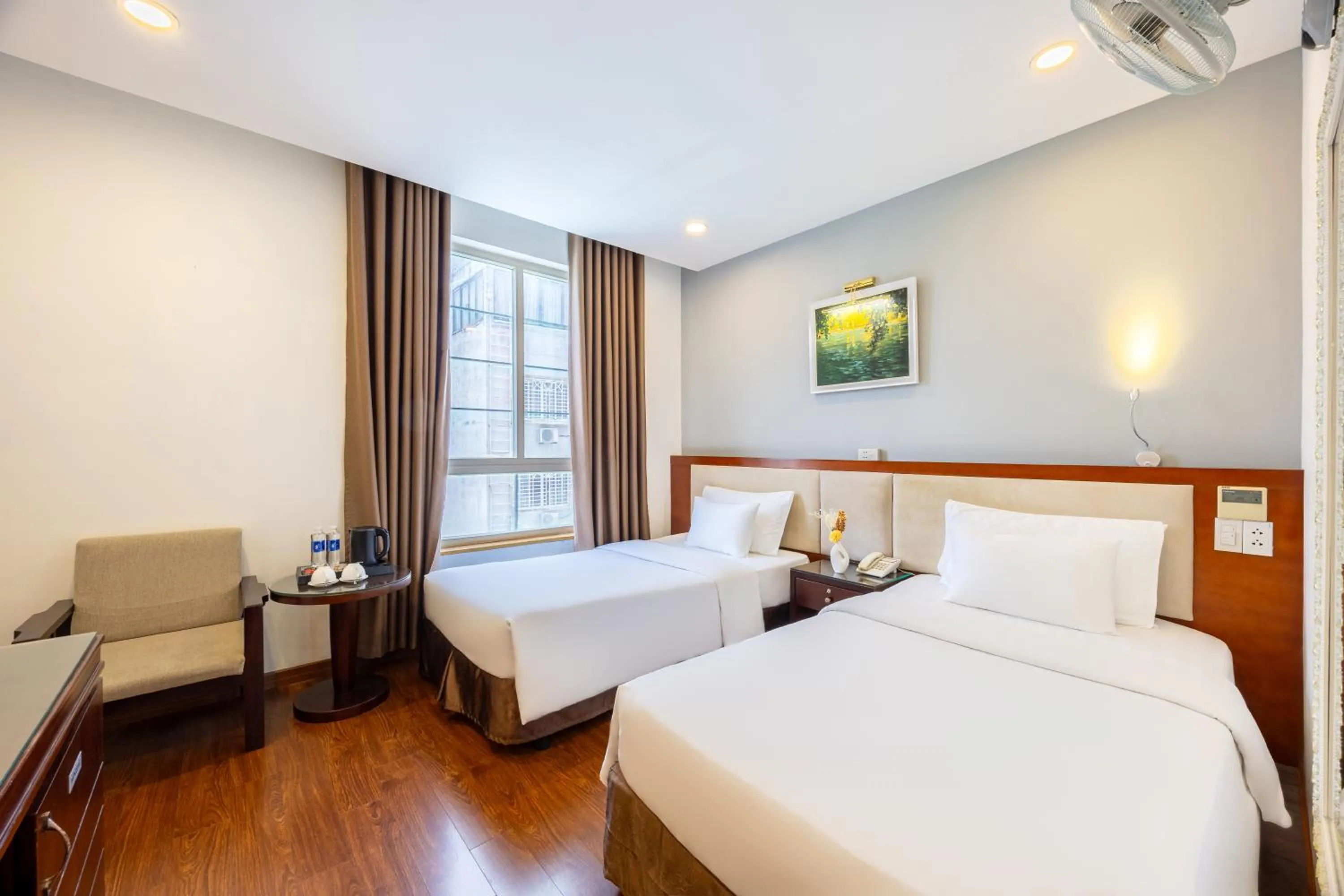 Bed in A25 Hotel - 180 Nguyễn Trãi