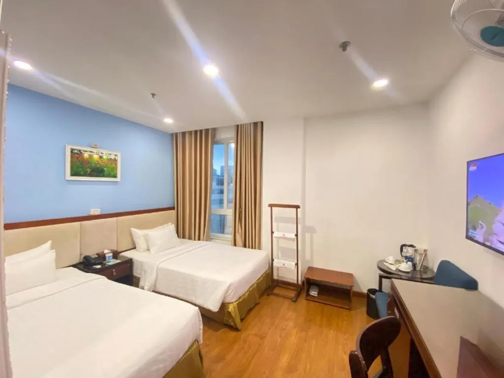 Bed in A25 Hotel - 180 Nguyễn Trãi