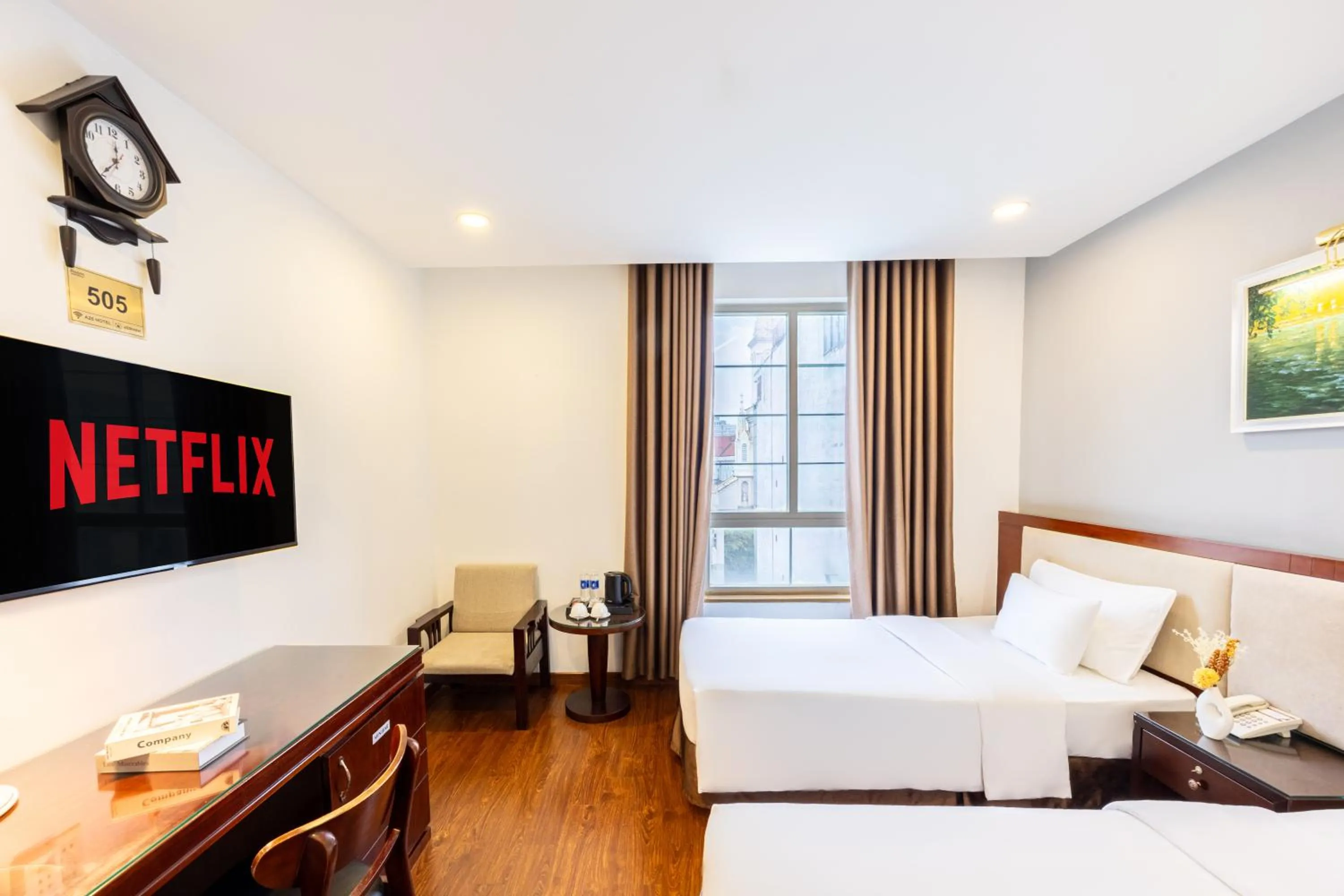 Bed in A25 Hotel - 180 Nguyễn Trãi