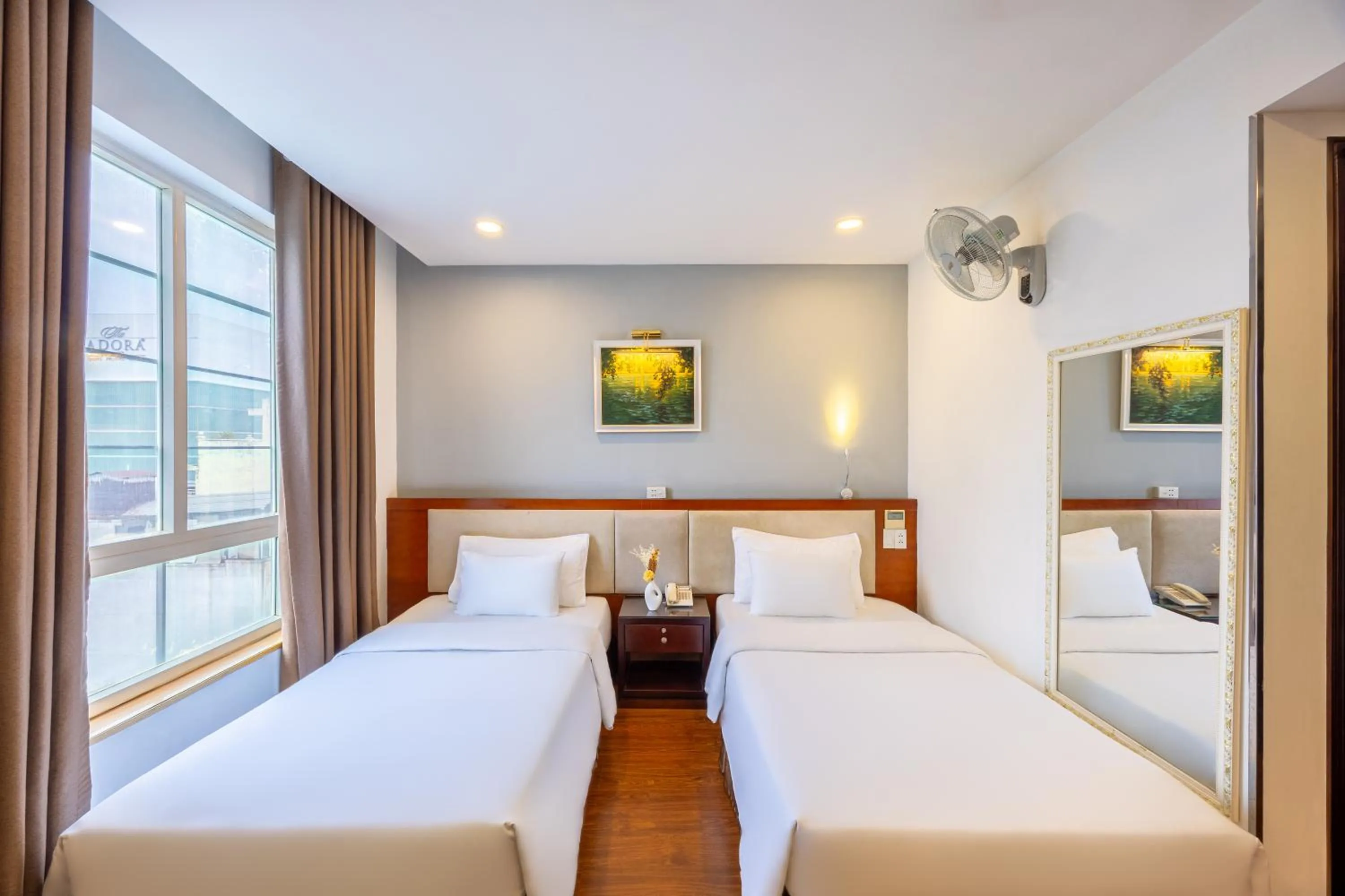 Bed in A25 Hotel - 180 Nguyễn Trãi