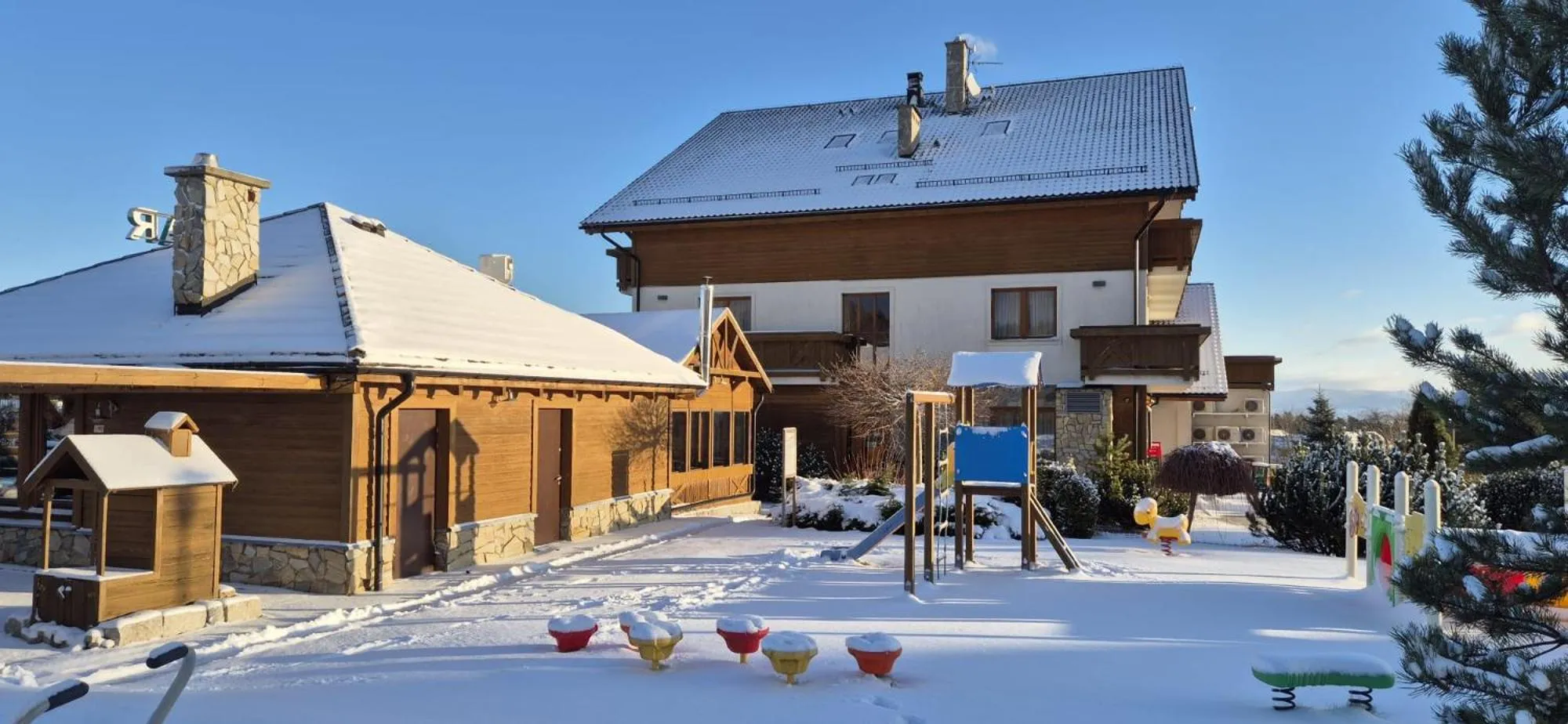 Children play ground in Hotel Alpejski