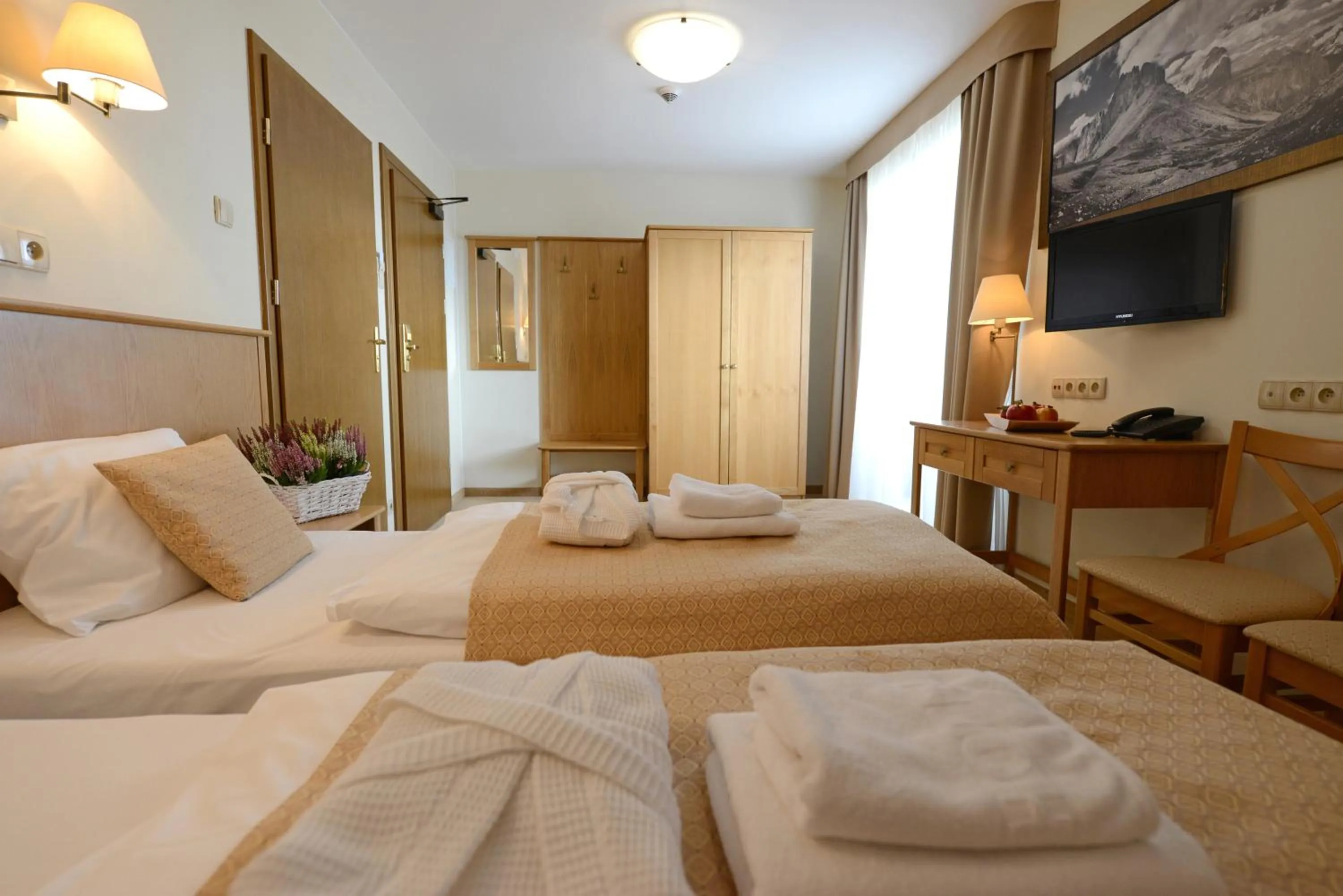 Day, Bed in Hotel Alpejski