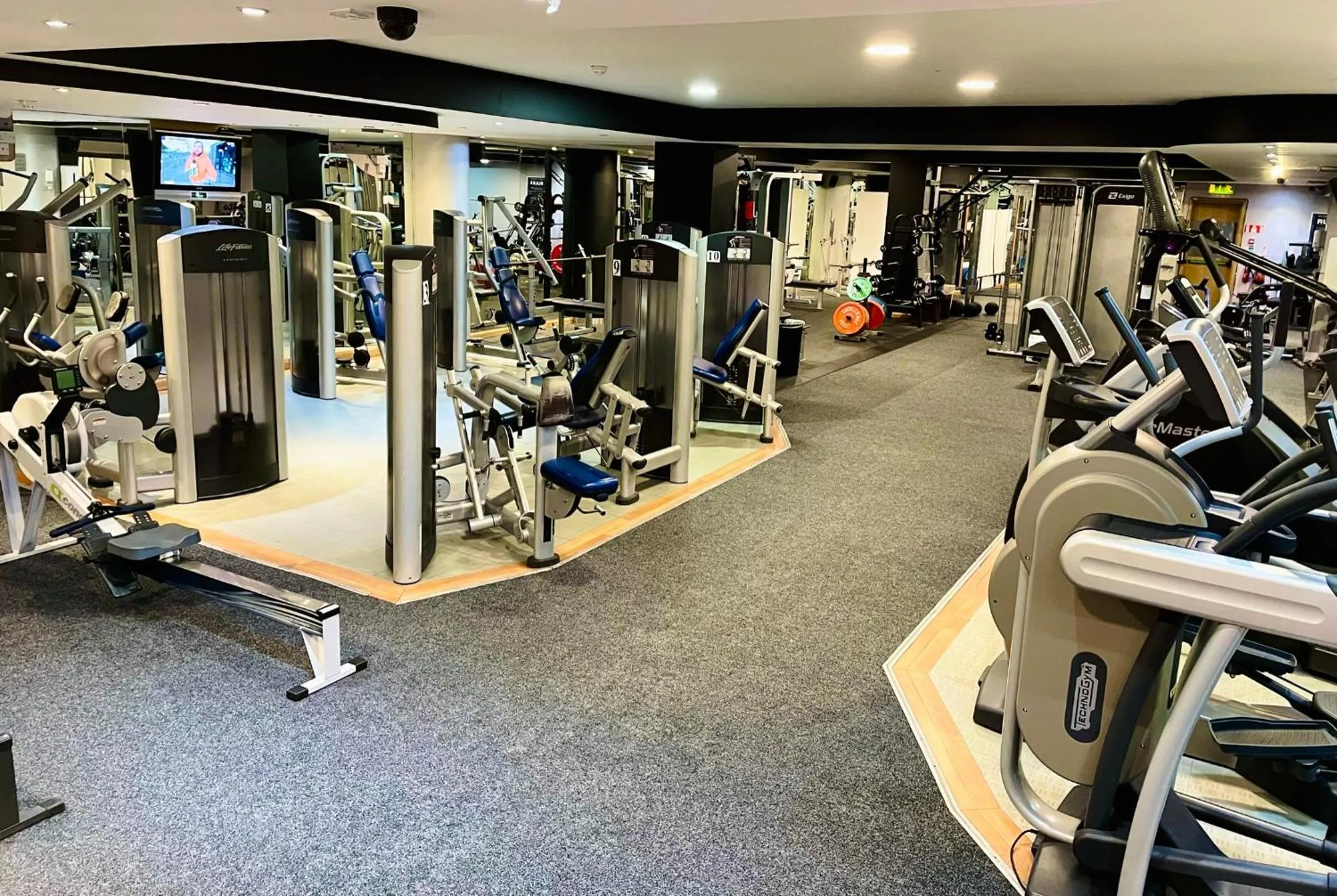 Fitness centre/facilities in Bridge House Hotel, Leisure Club & Spa