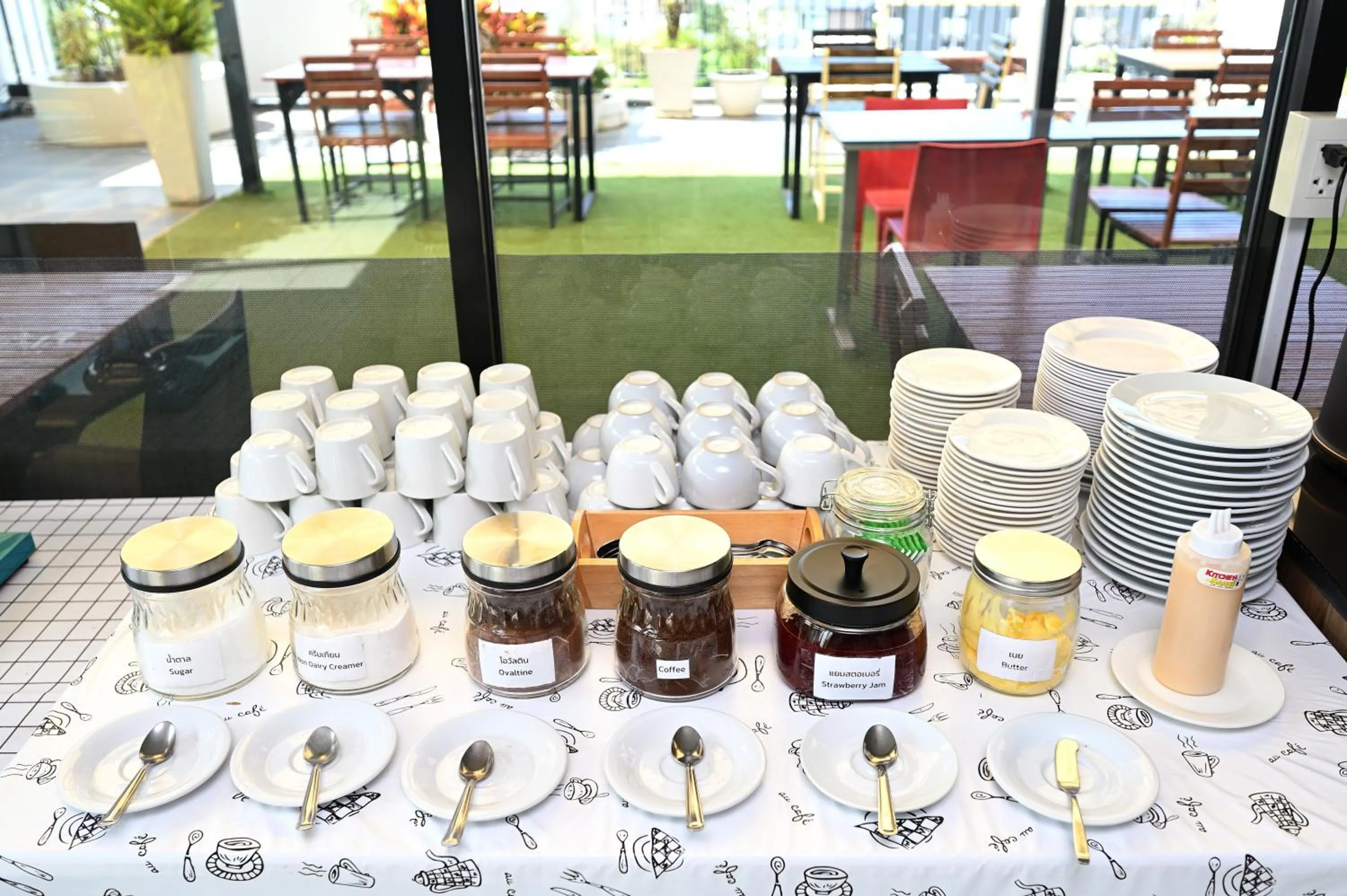 Breakfast in Diary Suite