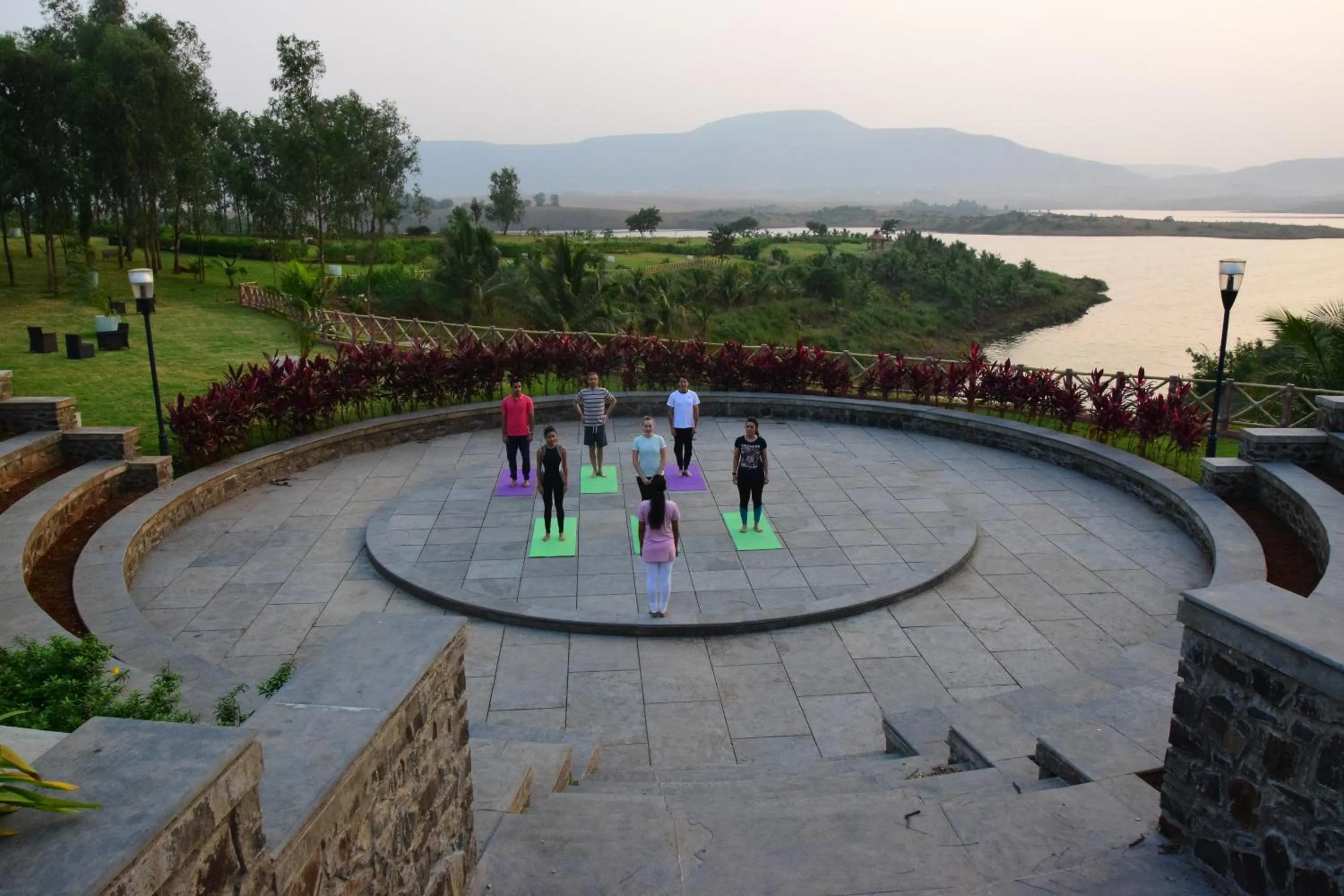 Fitness centre/facilities in Fazlani Natures Nest - The Wellness Retreat