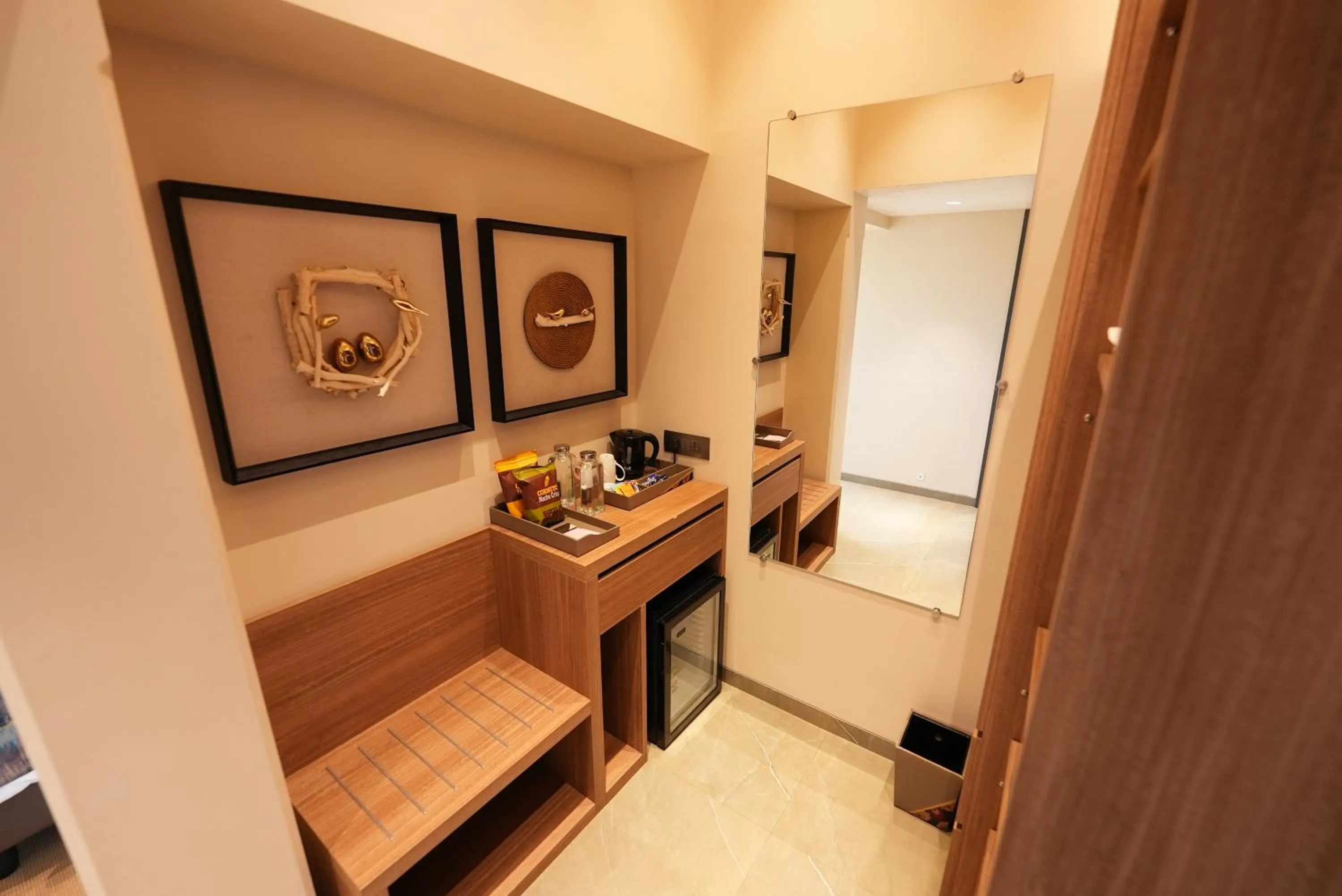 minibar in Fazlani Natures Nest - The Wellness Retreat