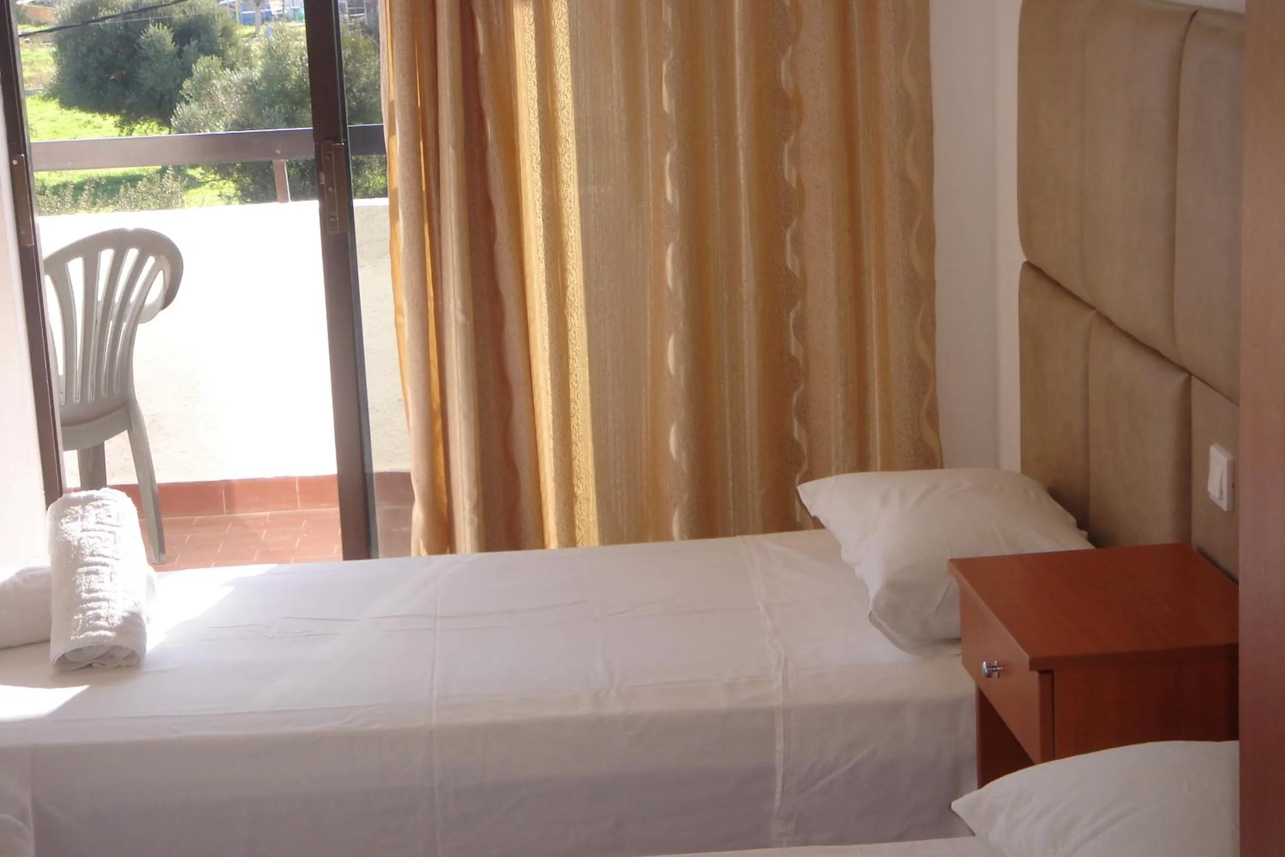 Bed in Butterfly Studios, Faliraki