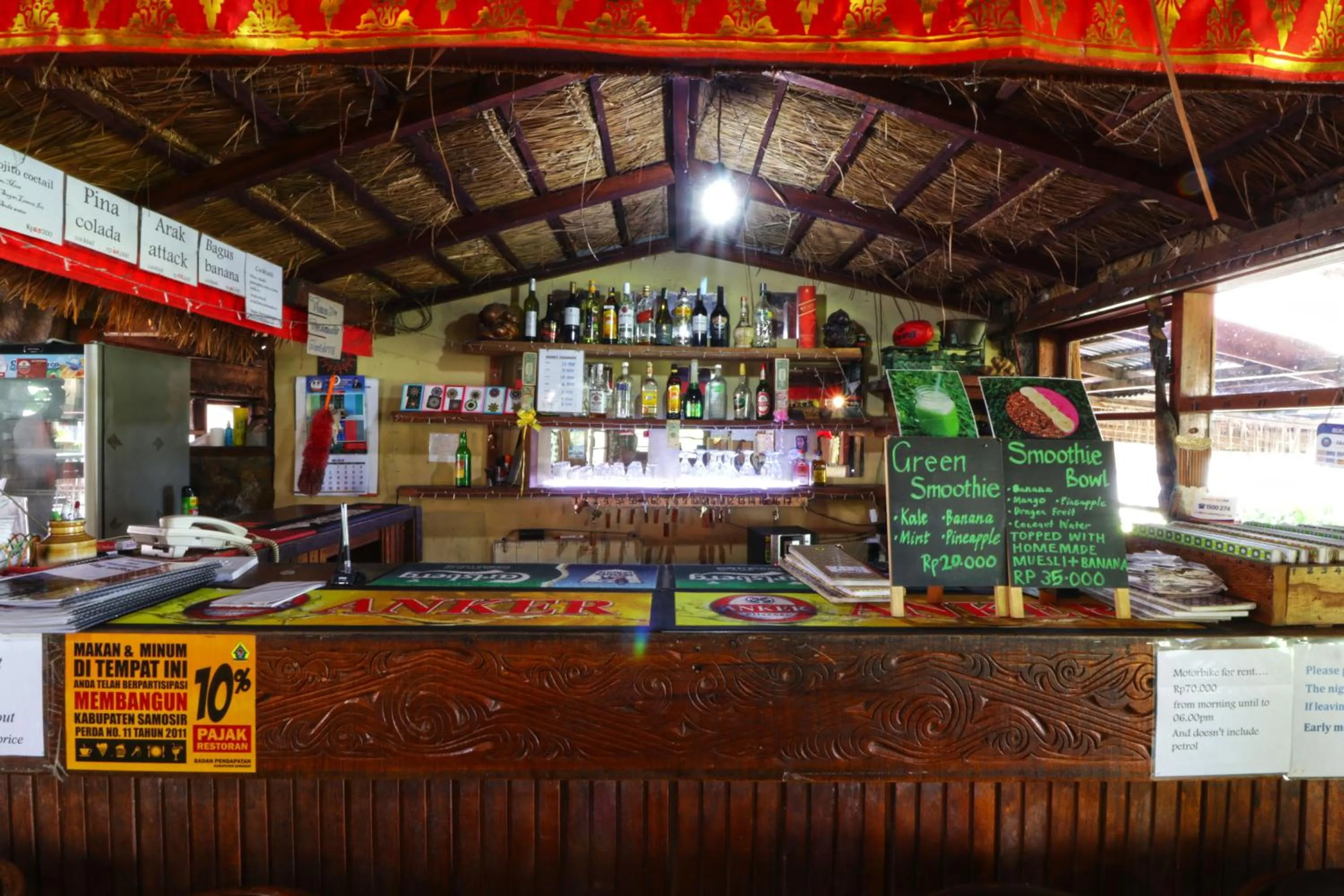Lounge or bar in Bagus Bay Homestay