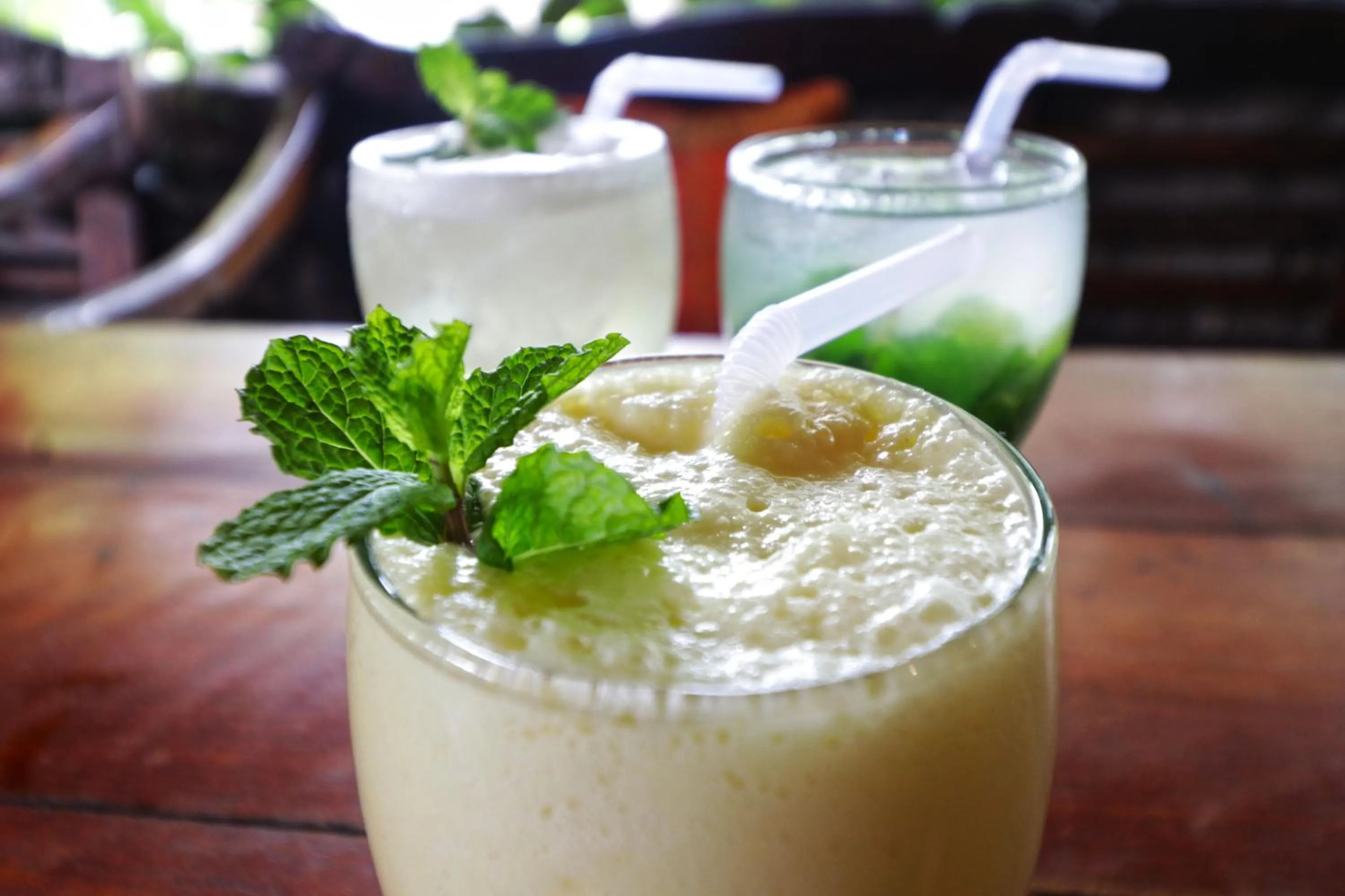 Drinks in Bagus Bay Homestay