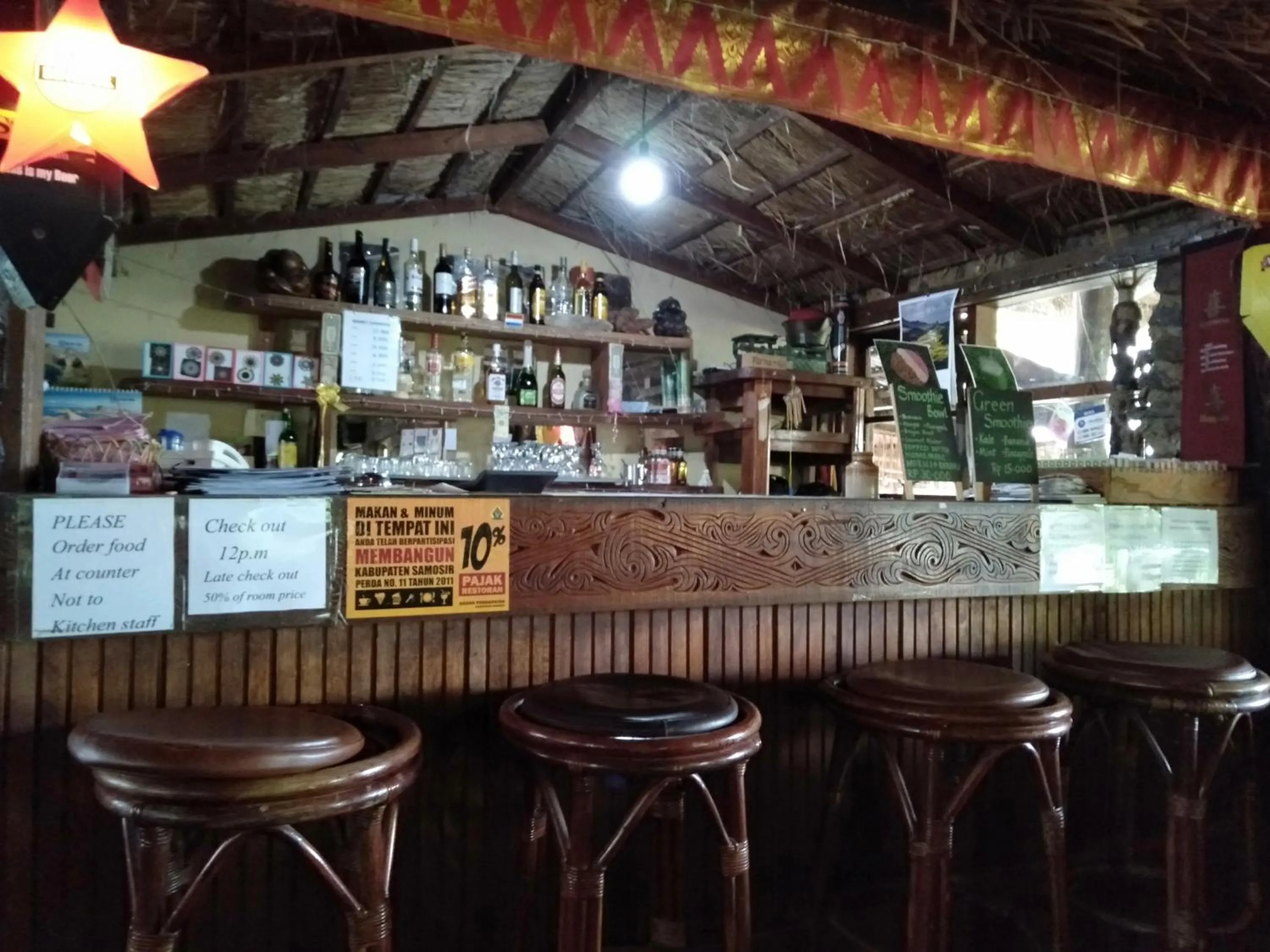 Lounge or bar in Bagus Bay Homestay