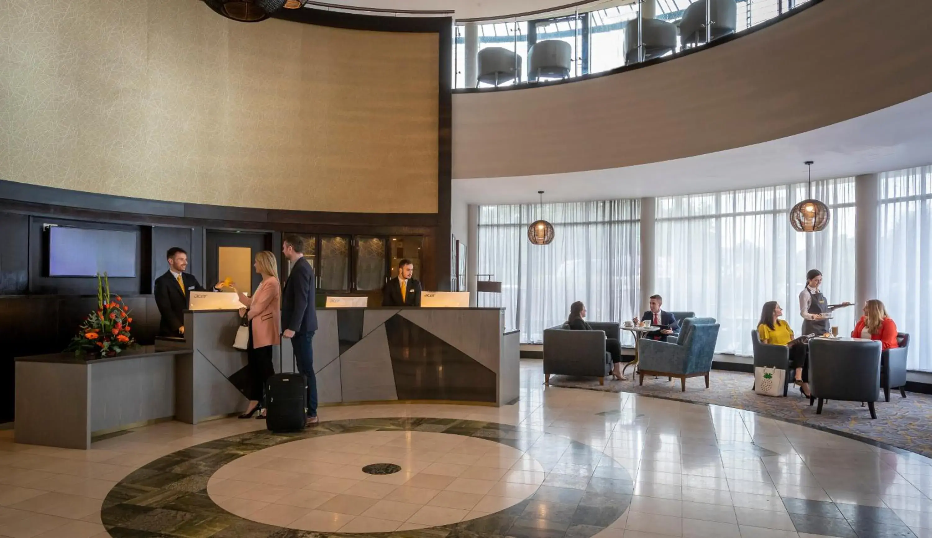 Lobby or reception in Maldron Hotel Sandy Road Galway Lobby or reception in Maldron Hotel Sandy Road Galway