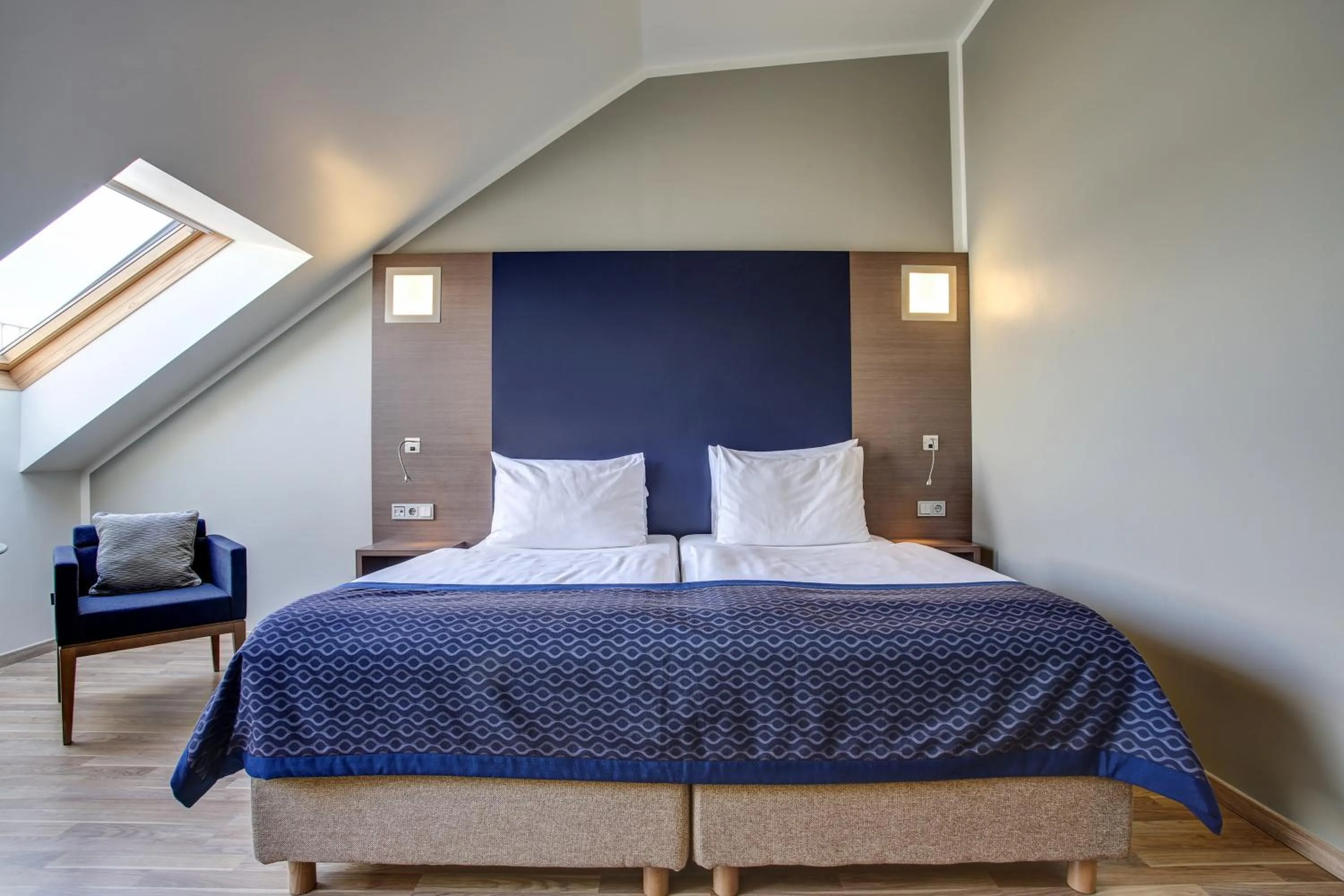 Bed in Hotel Orangerie