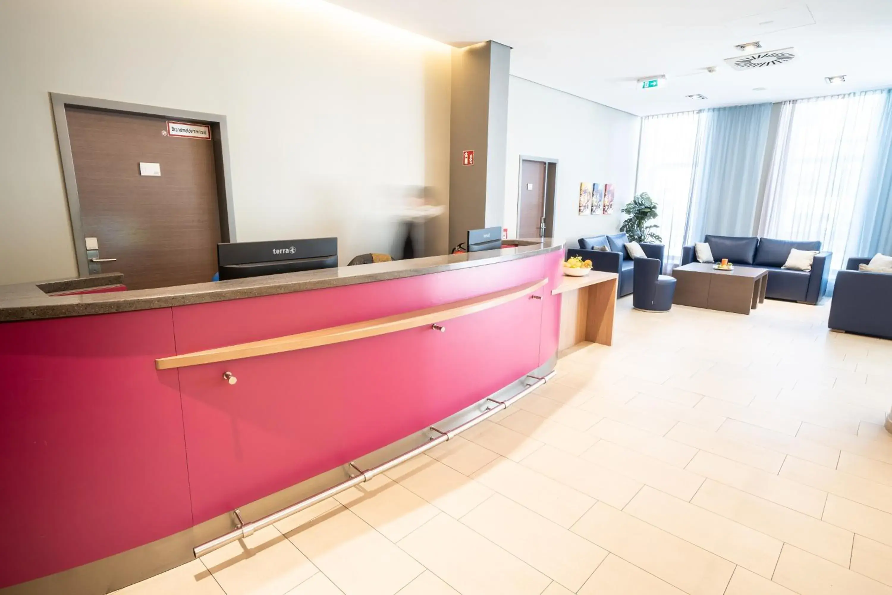 Lobby or reception in Hotel Orangerie Lobby or reception in Hotel Orangerie