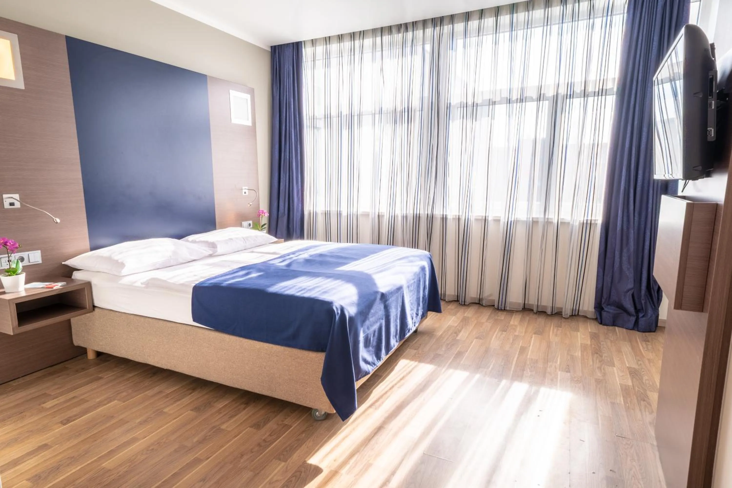 Bed in Hotel Orangerie