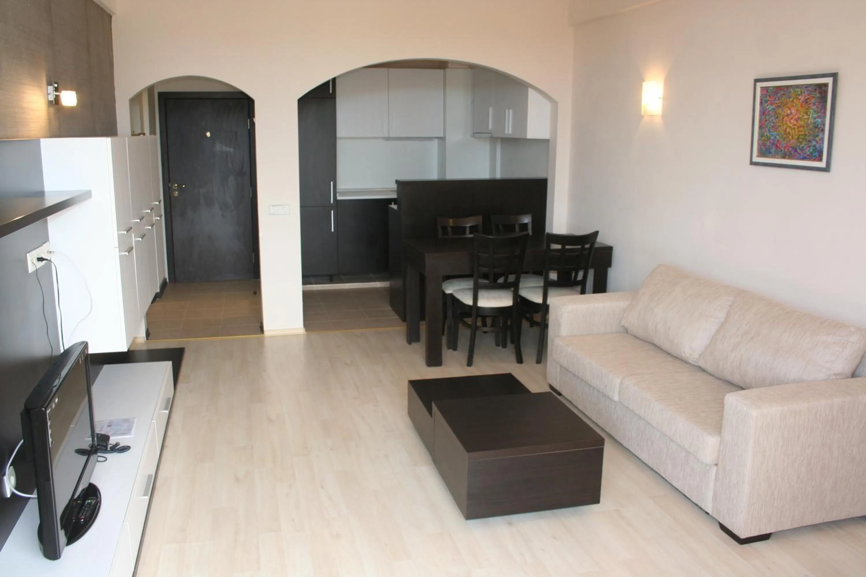 Kitchen or kitchenette in Aparthotel VRIS