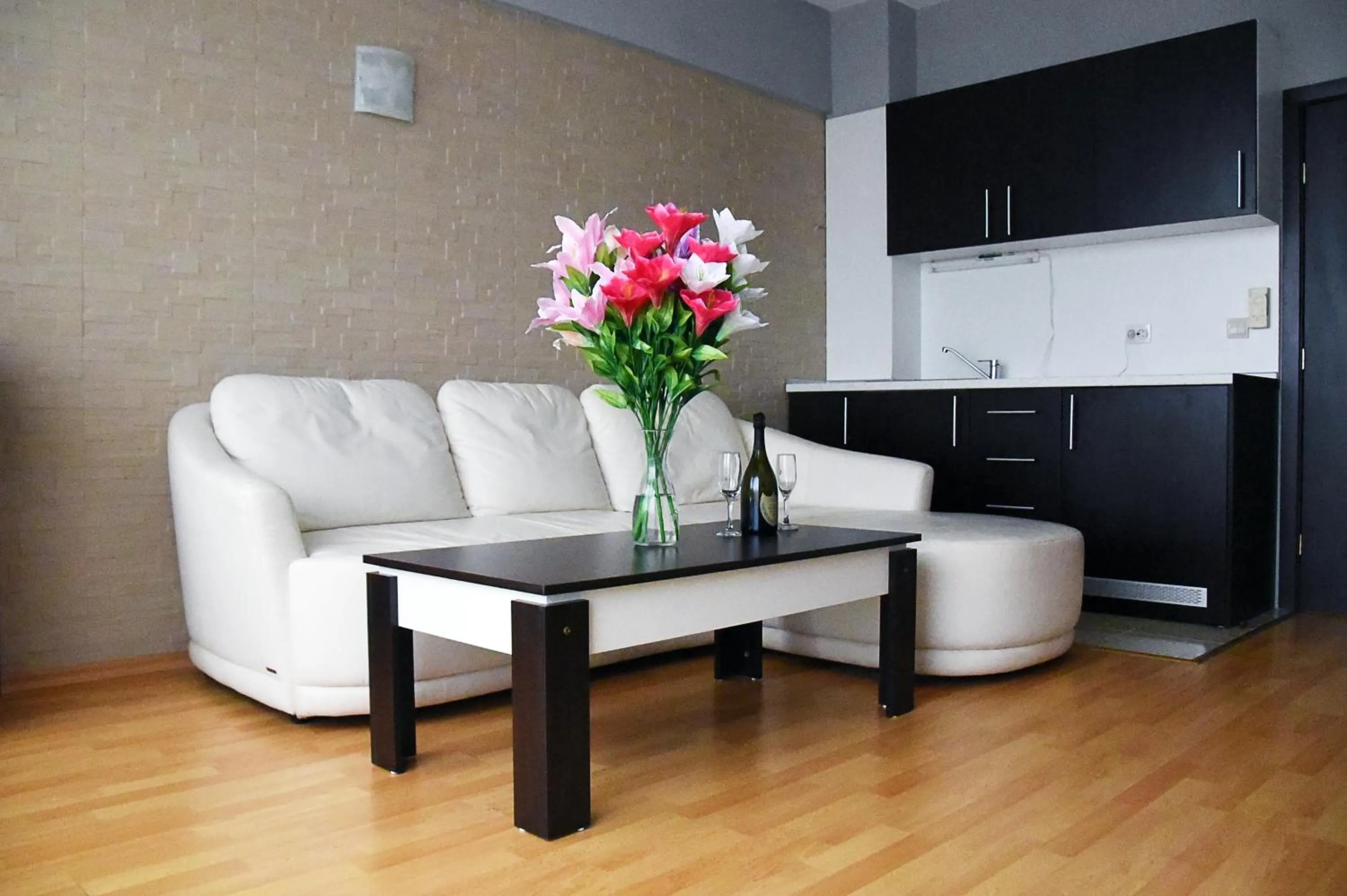 Kitchen or kitchenette in Aparthotel VRIS