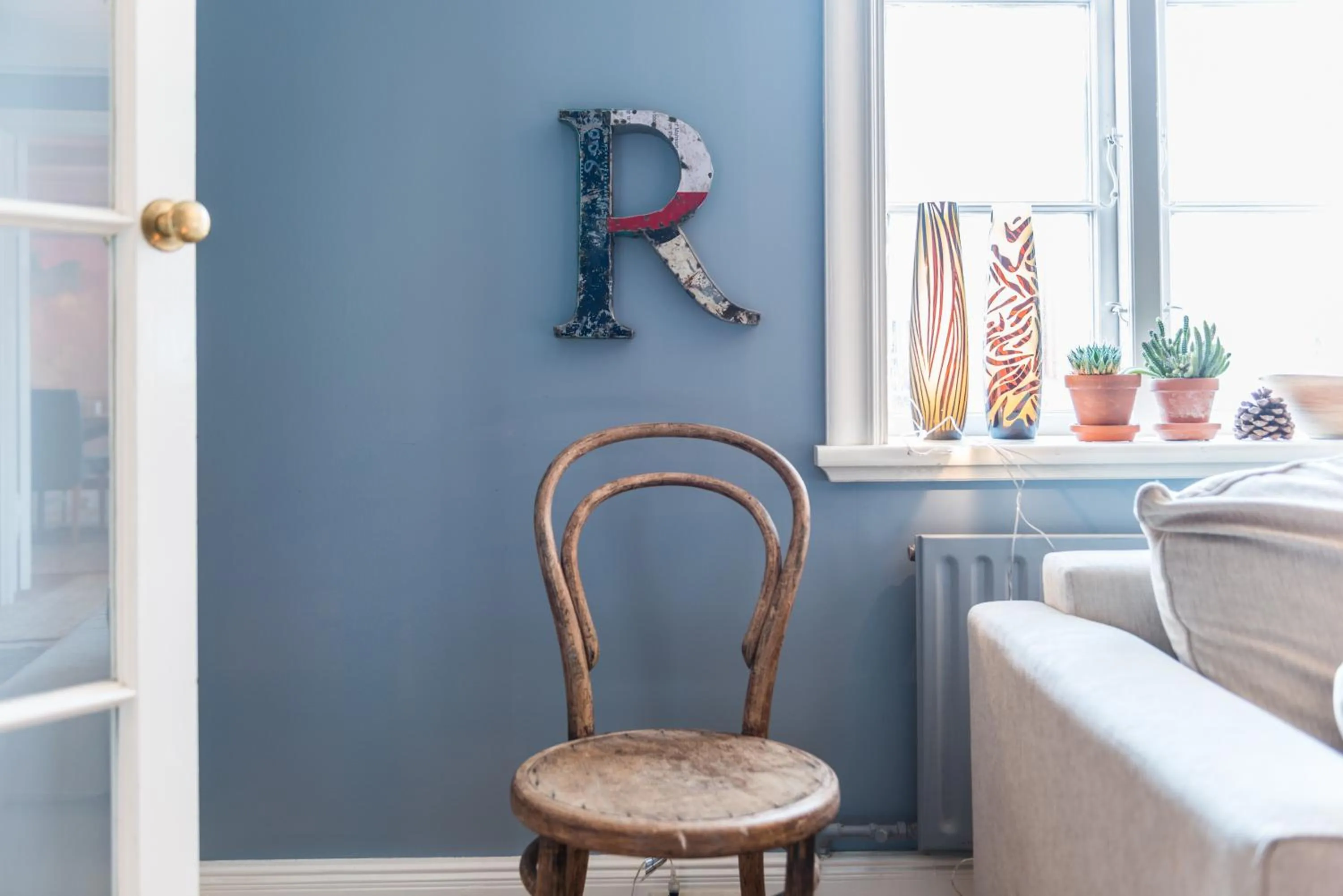 Decorative detail in Reykjavík Treasure B&B