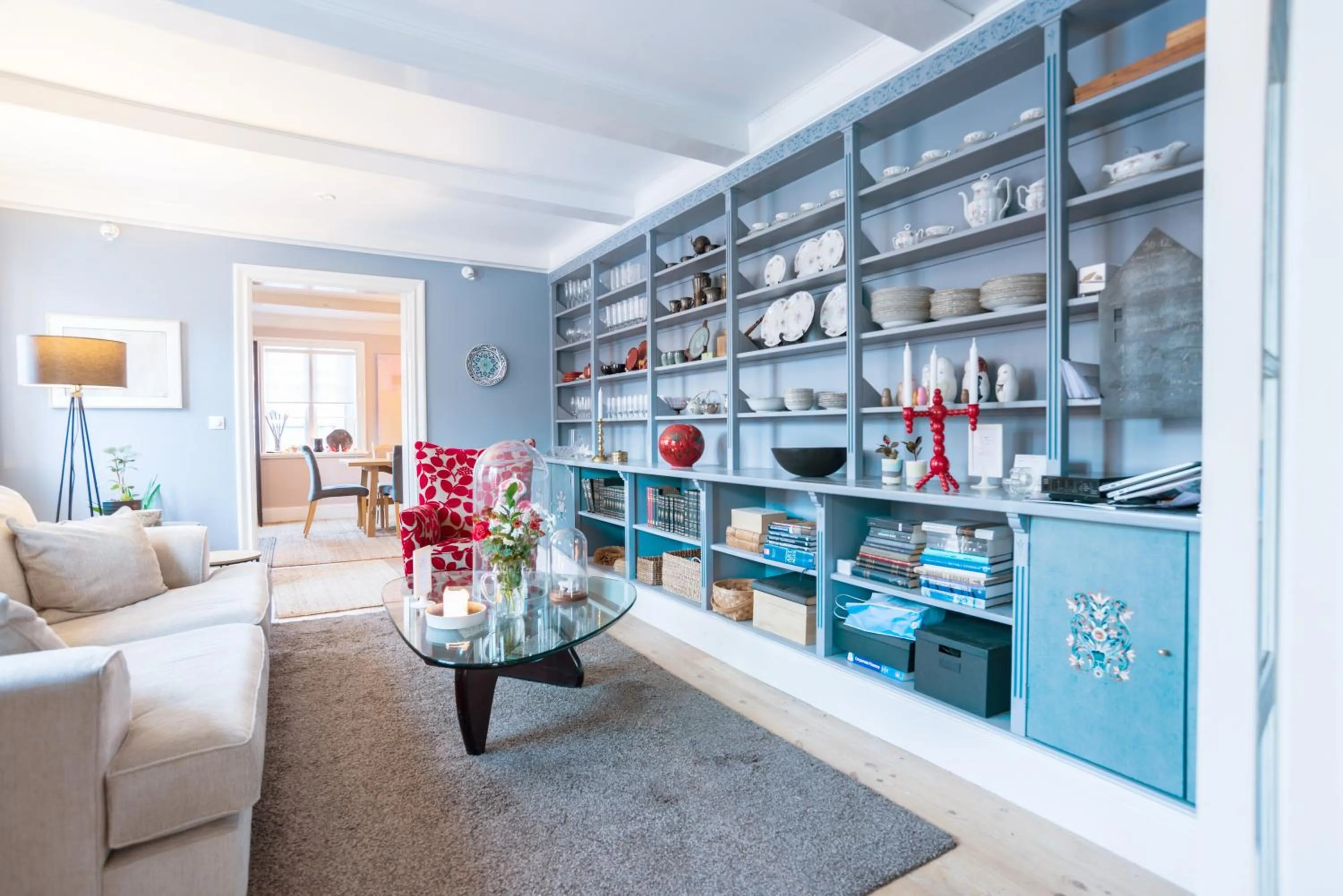 Living room in Reykjavík Treasure B&B