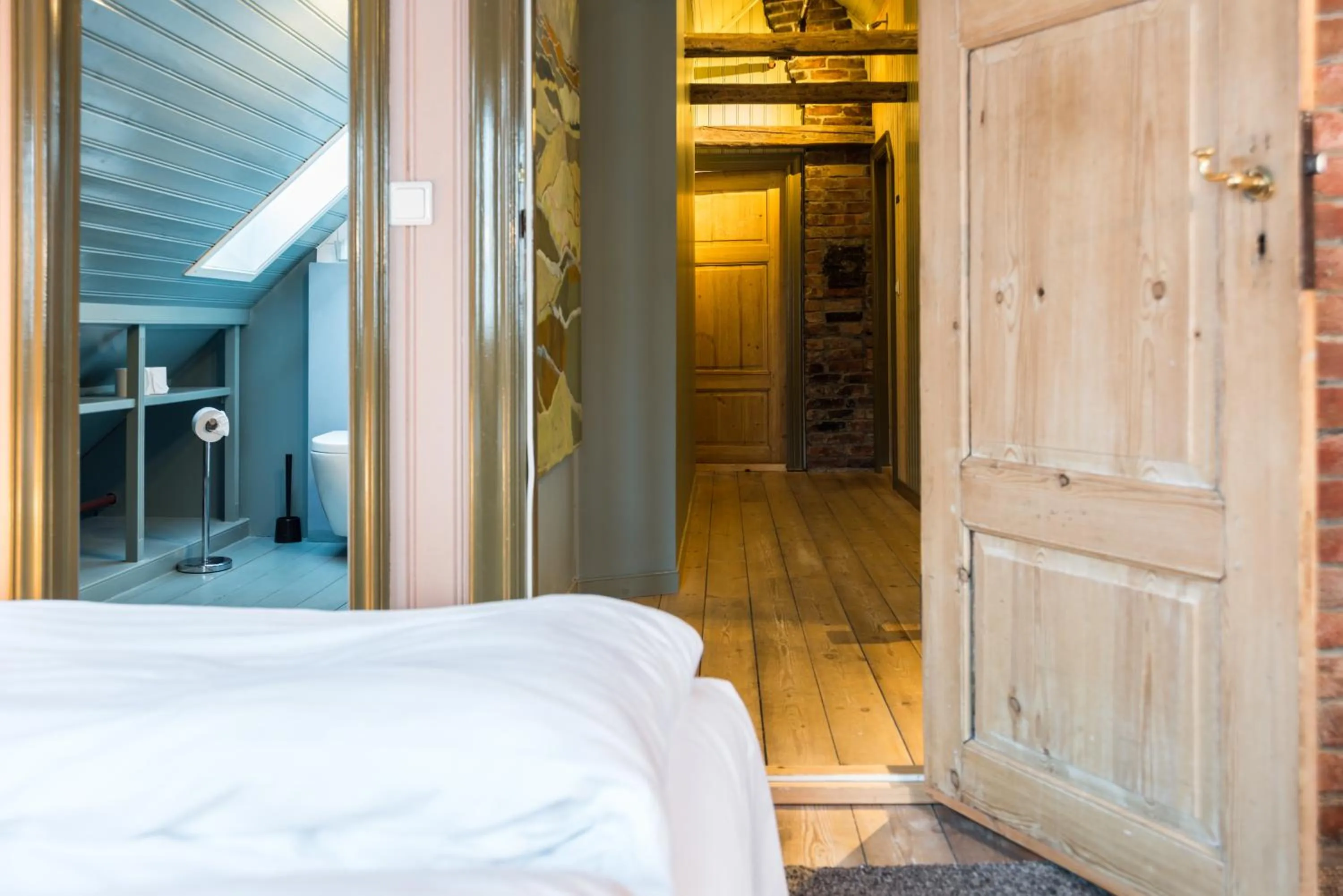 Bed in Reykjavík Treasure B&B