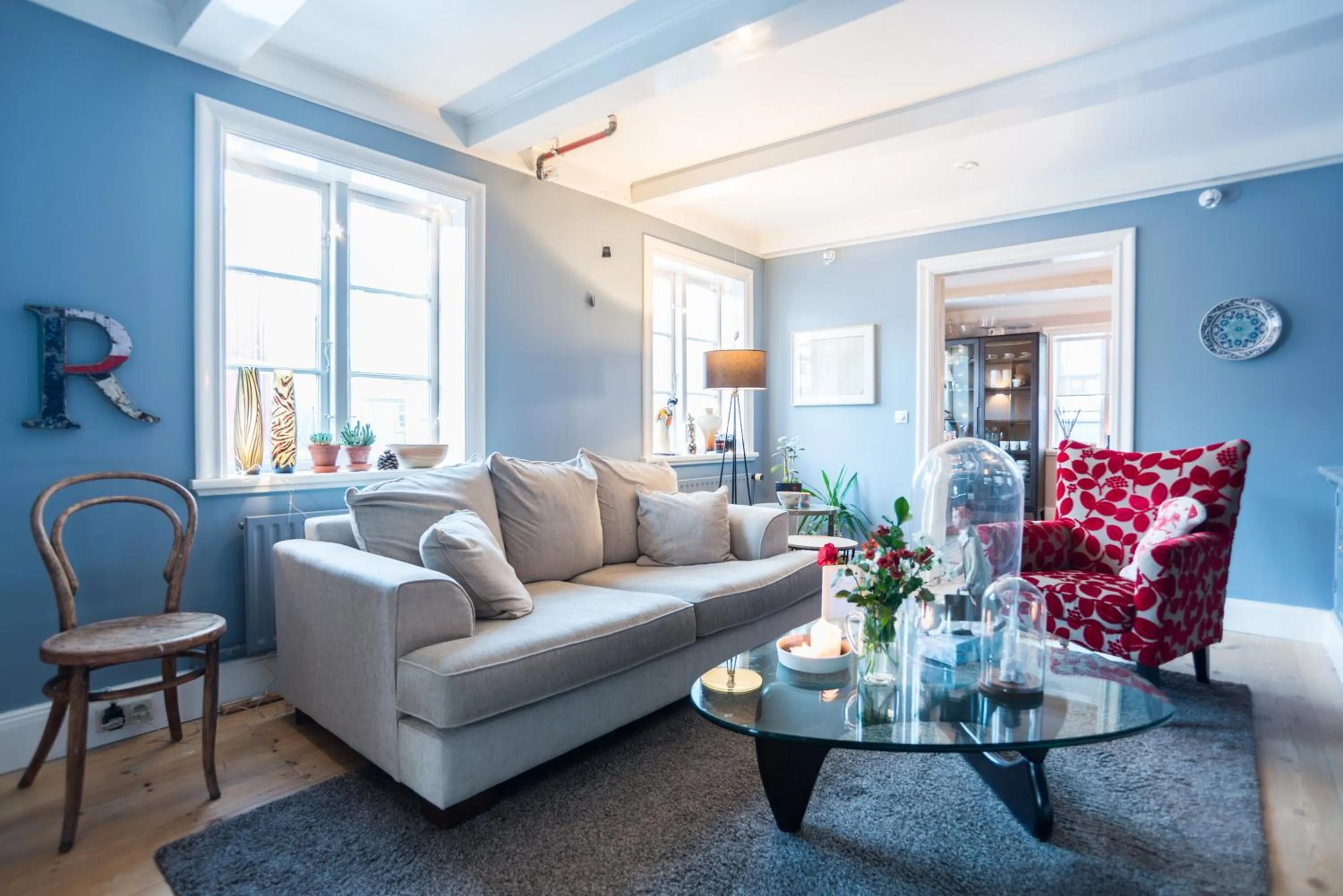 Living room in Reykjavík Treasure B&B