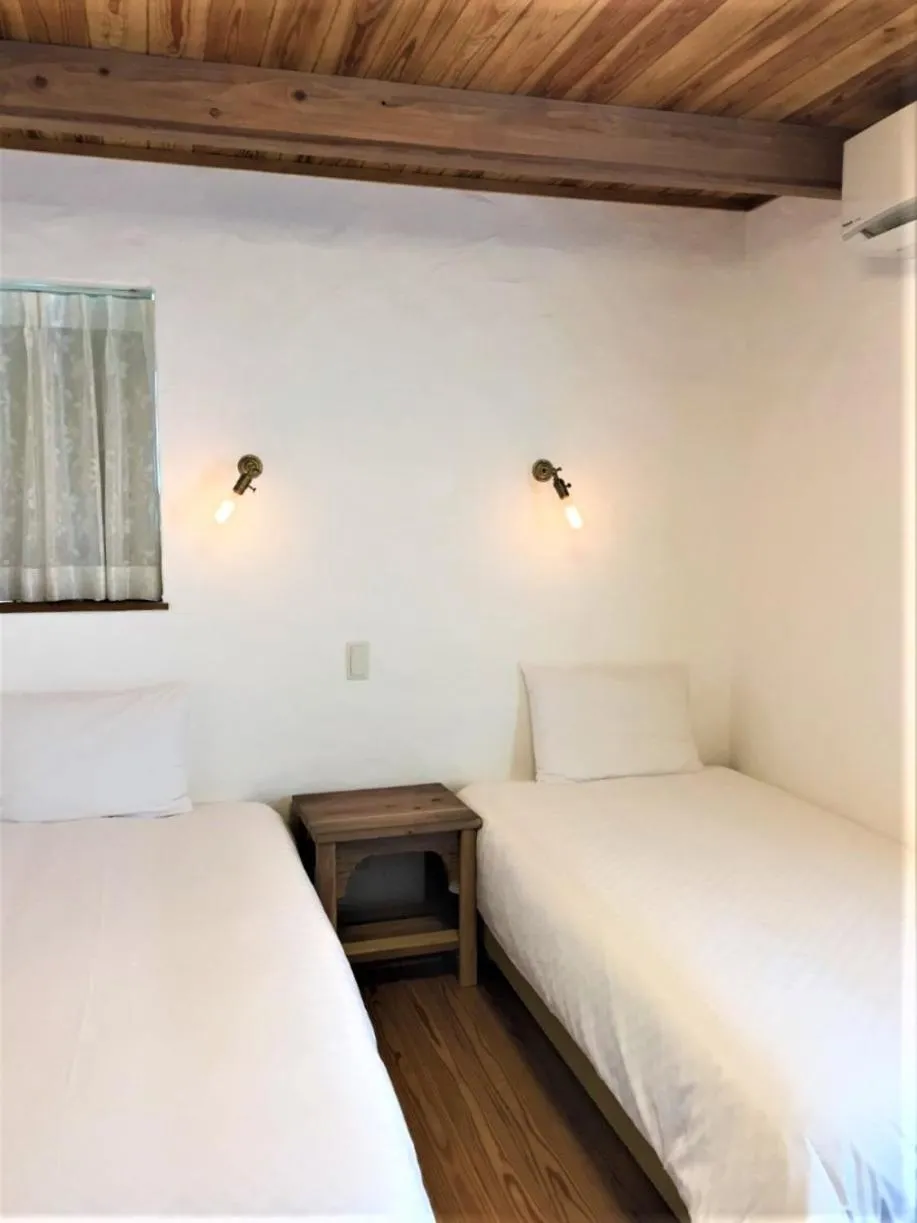 Bed in Kyono Mori Yurinsha