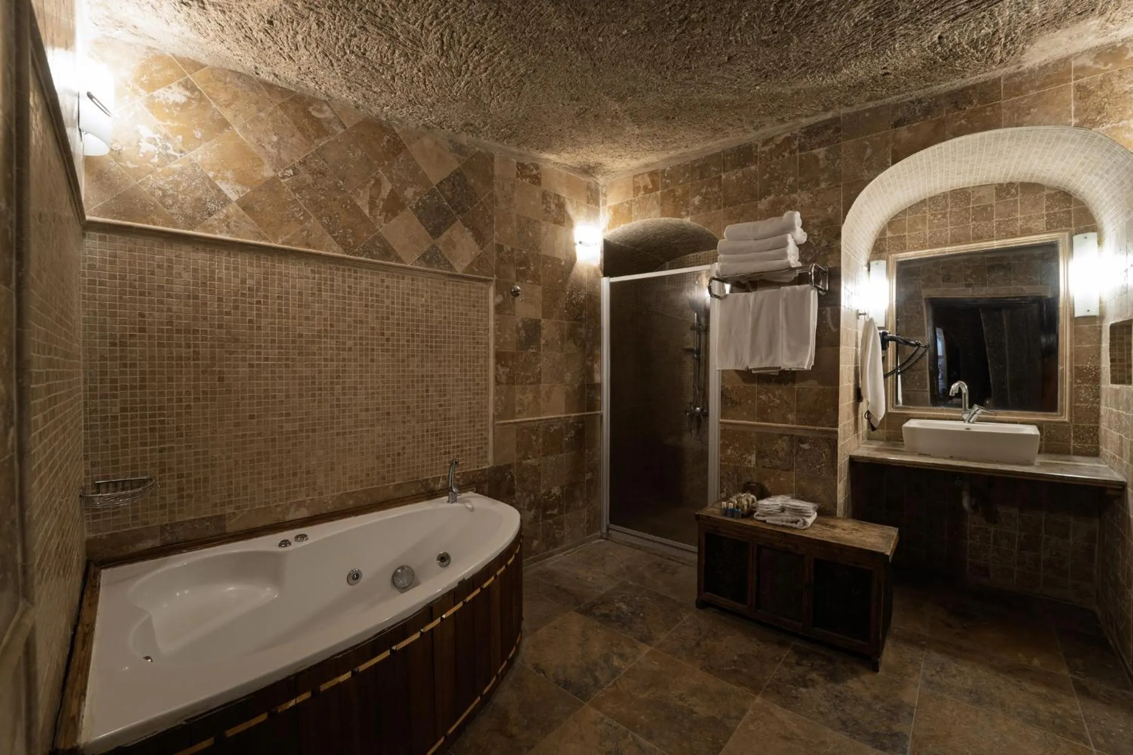 Bathroom in Grand Cave Suites
