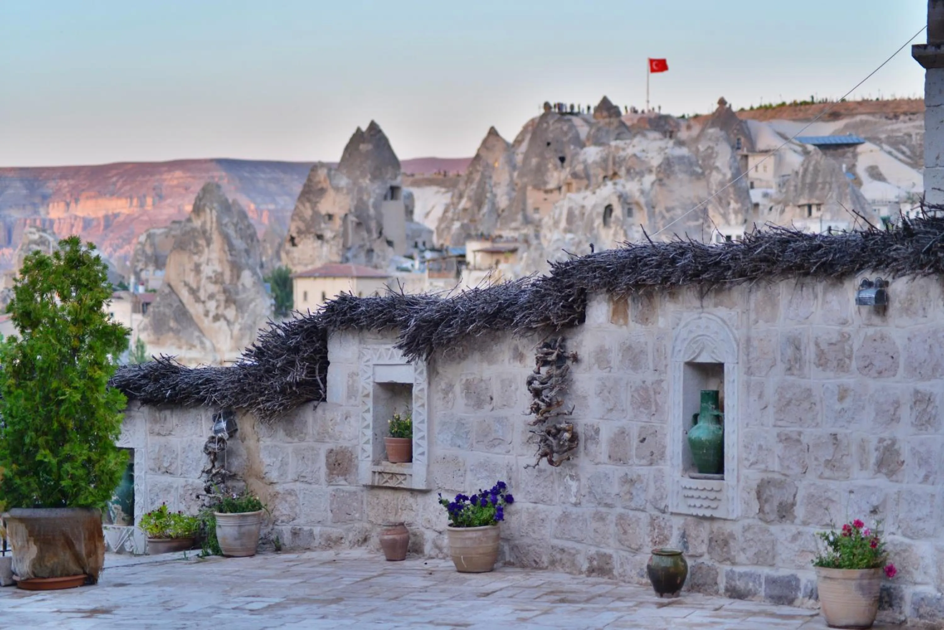 Patio in Grand Cave Suites