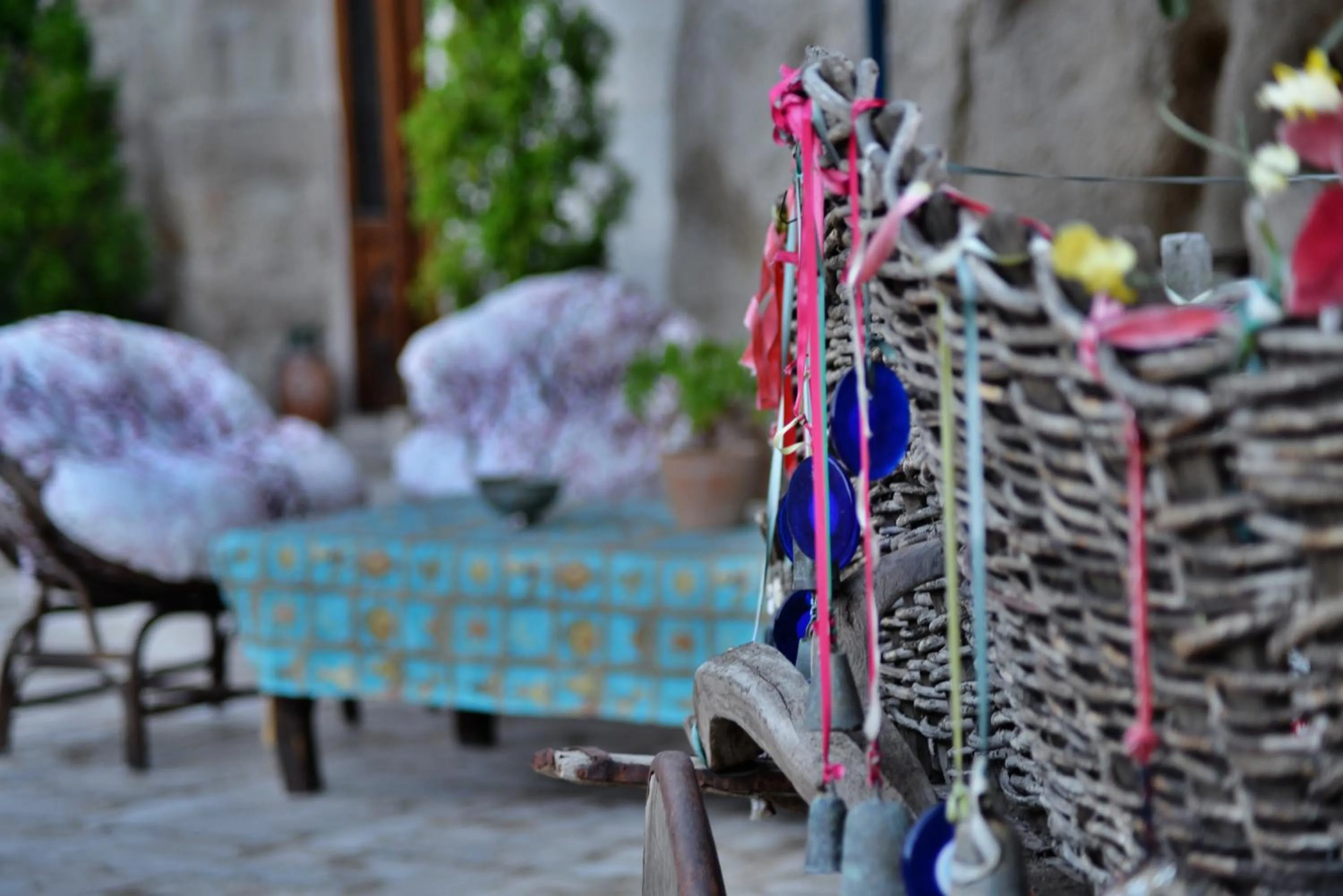 Patio in Grand Cave Suites