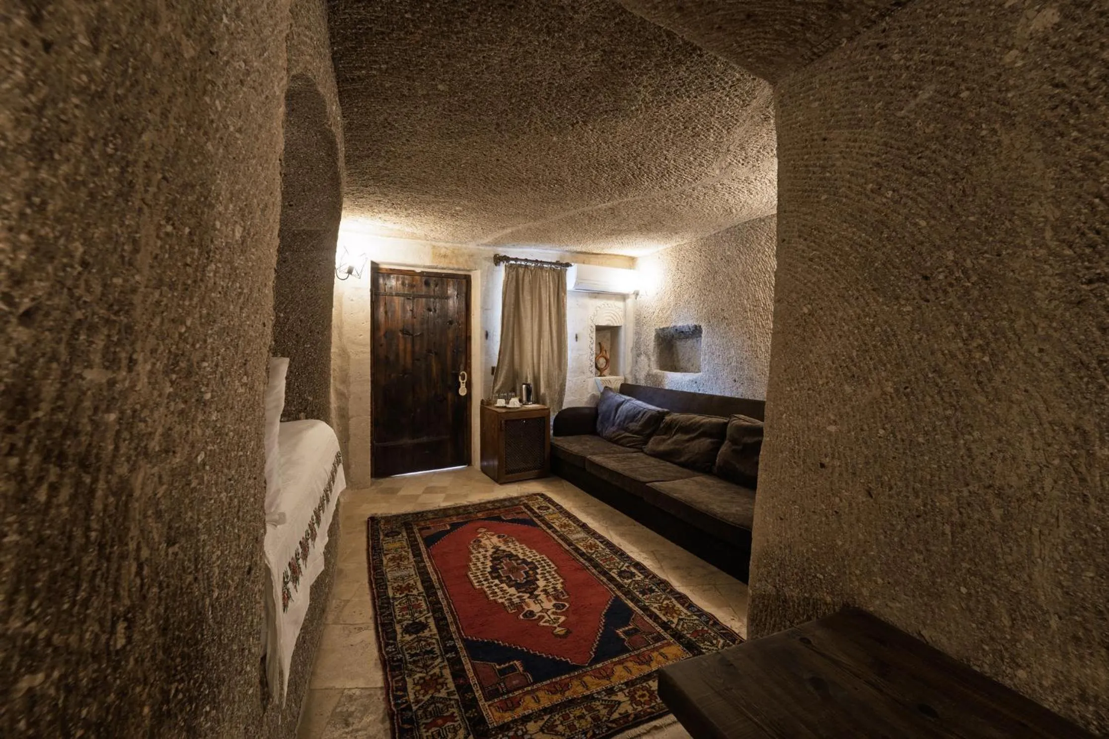 Bed in Grand Cave Suites