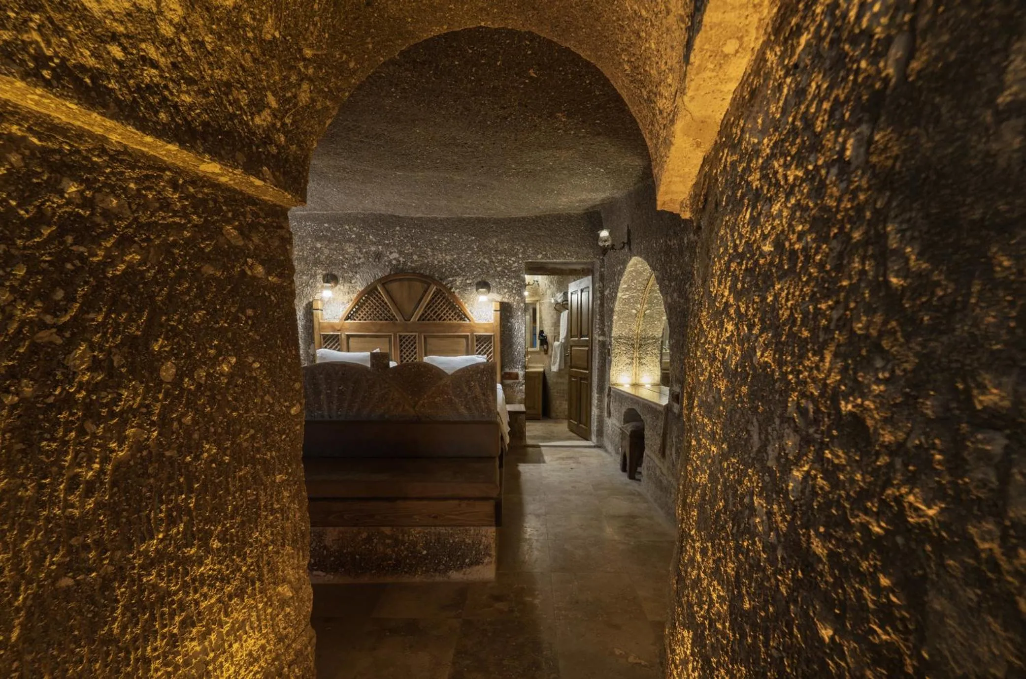 Bedroom in Grand Cave Suites