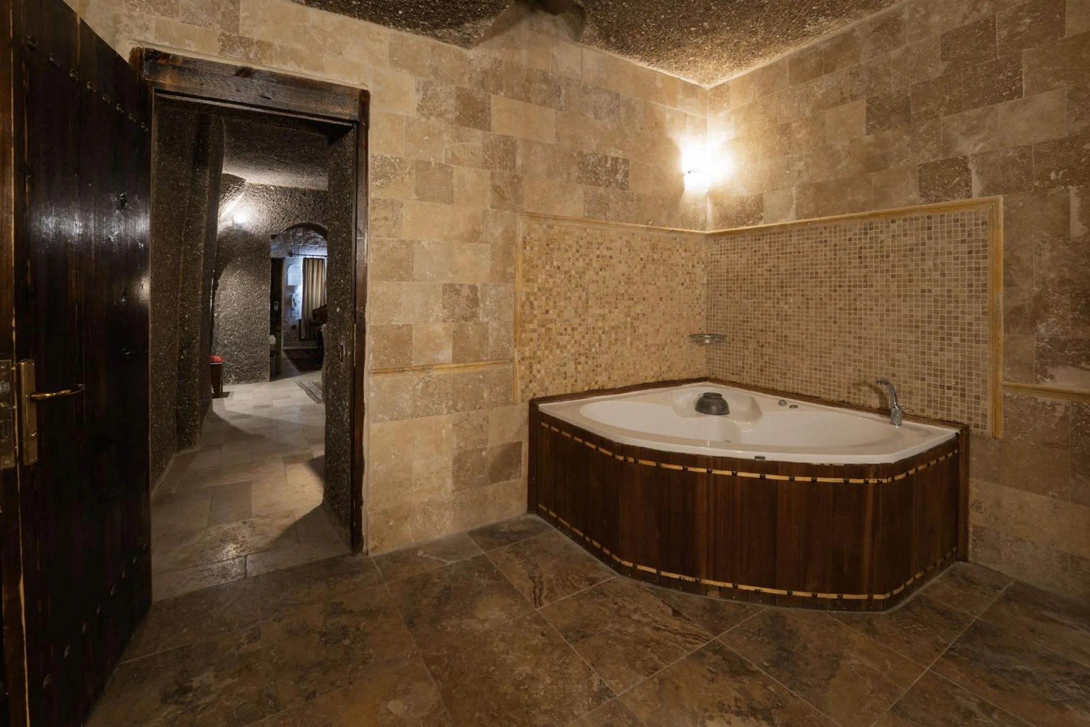 Shower in Grand Cave Suites