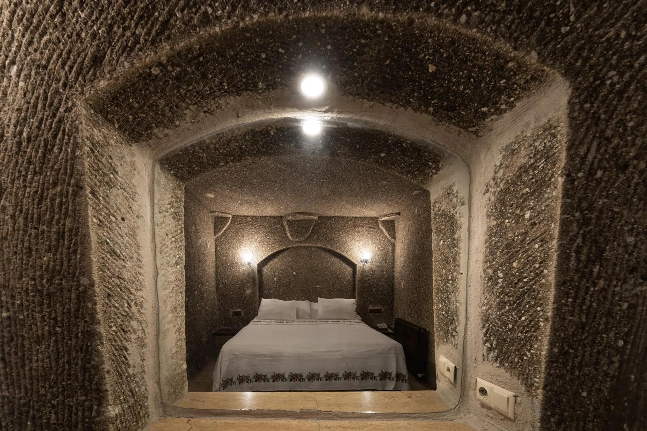 Bed in Grand Cave Suites