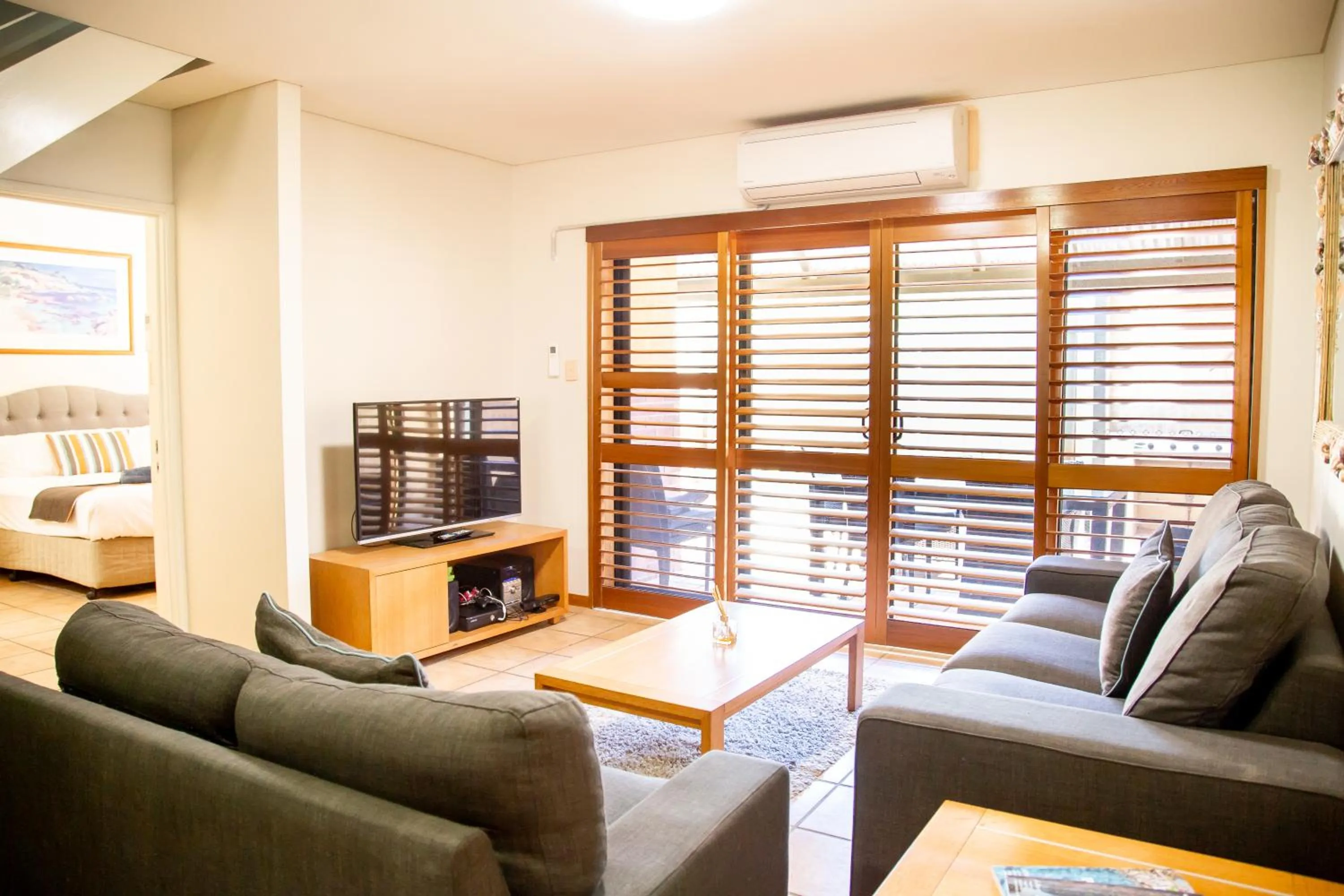 Living room in Presidential Bungalow