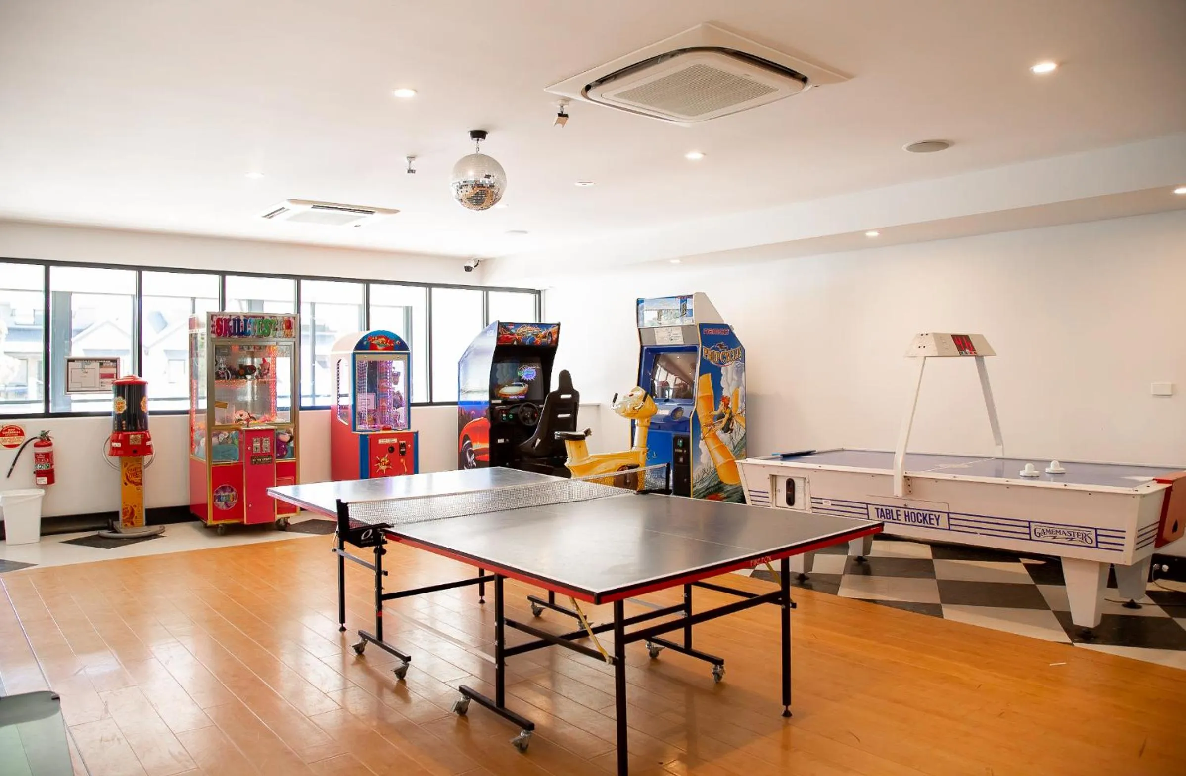 Game Room in Presidential Bungalow