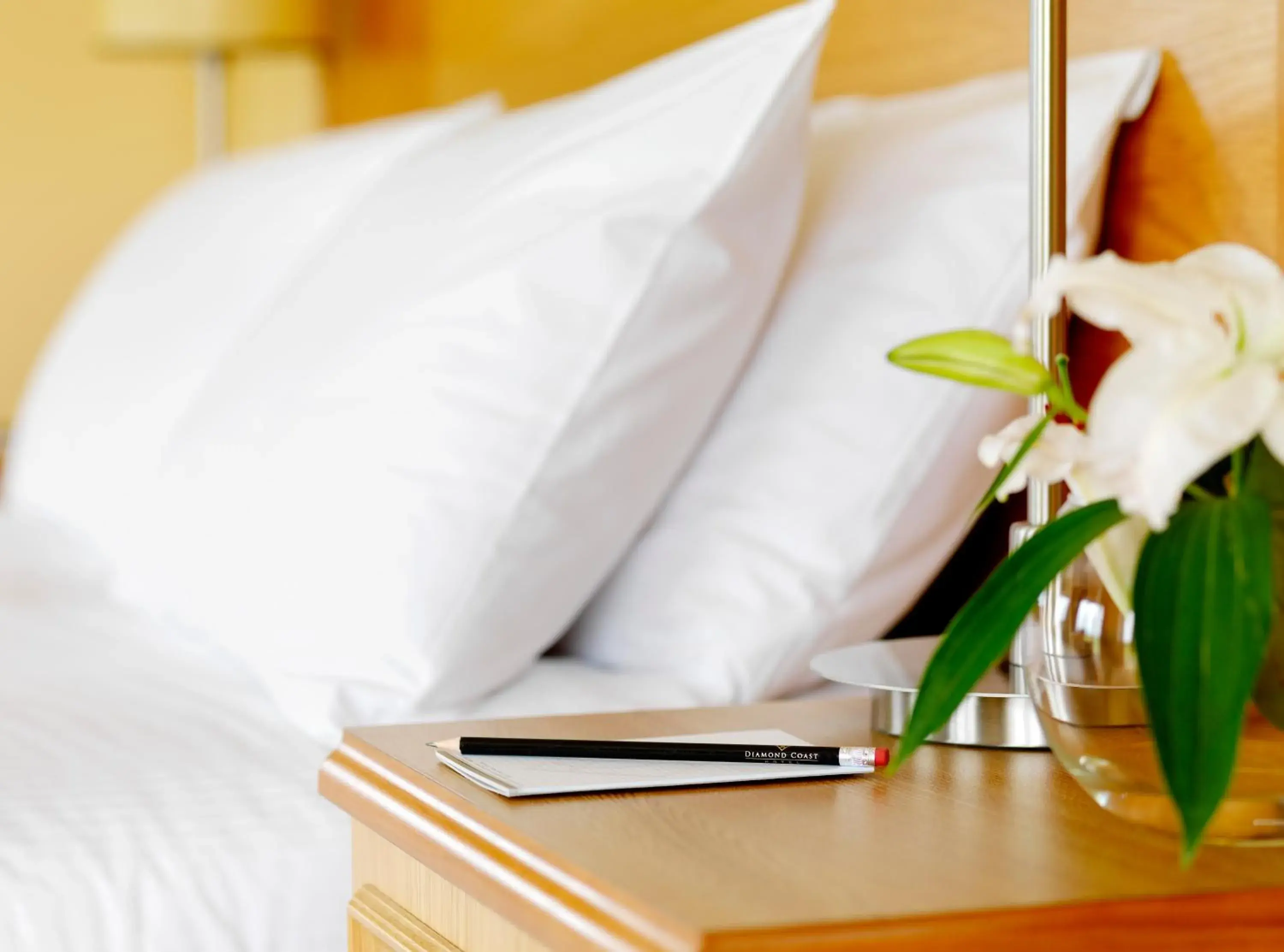 Bed in Diamond Coast Hotel Bed in Diamond Coast Hotel