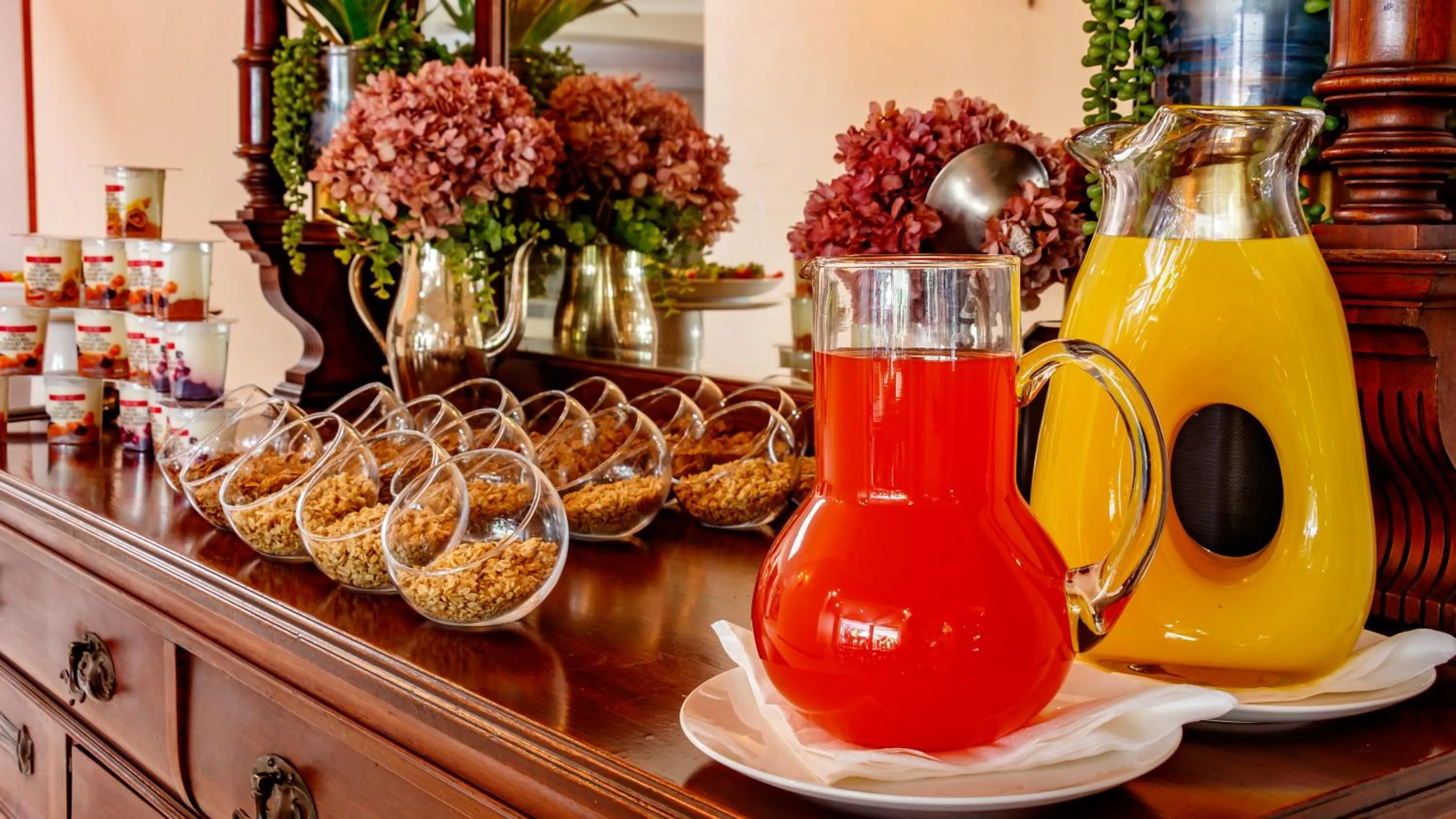 Food and drinks in Christies at 32 on Russell