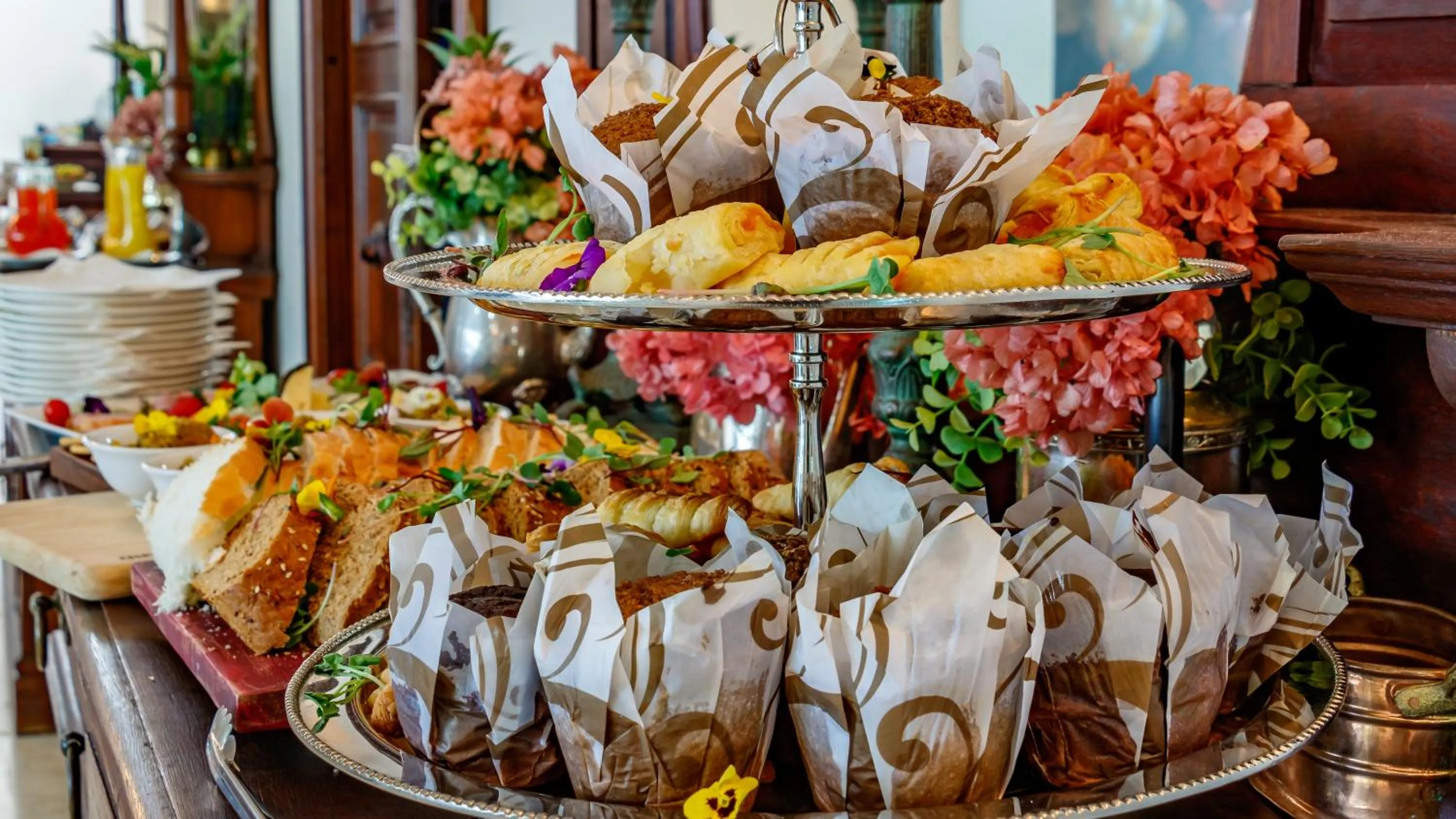 Food and drinks in Christies at 32 on Russell