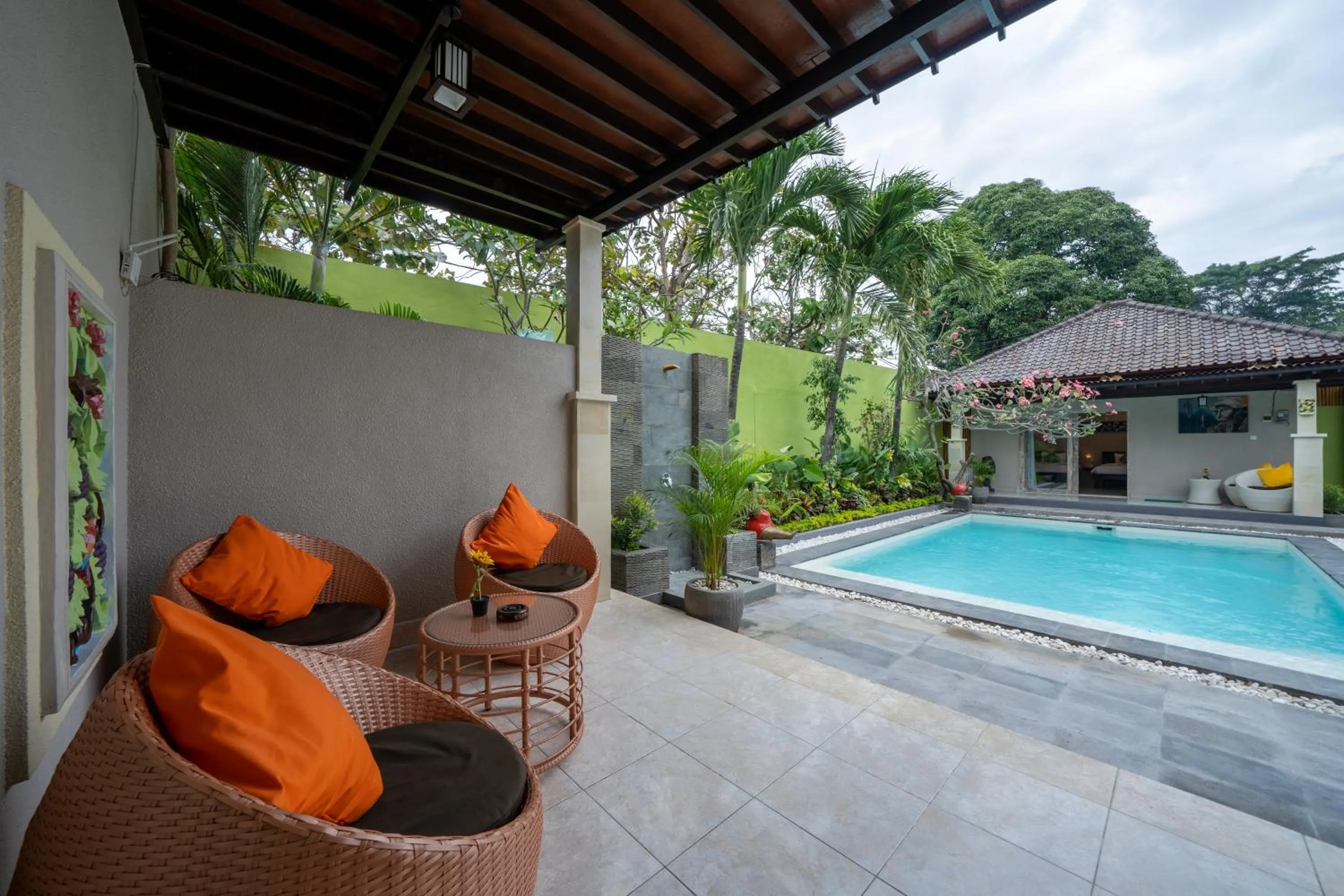 Swimming pool in The Catur Villa Seminyak