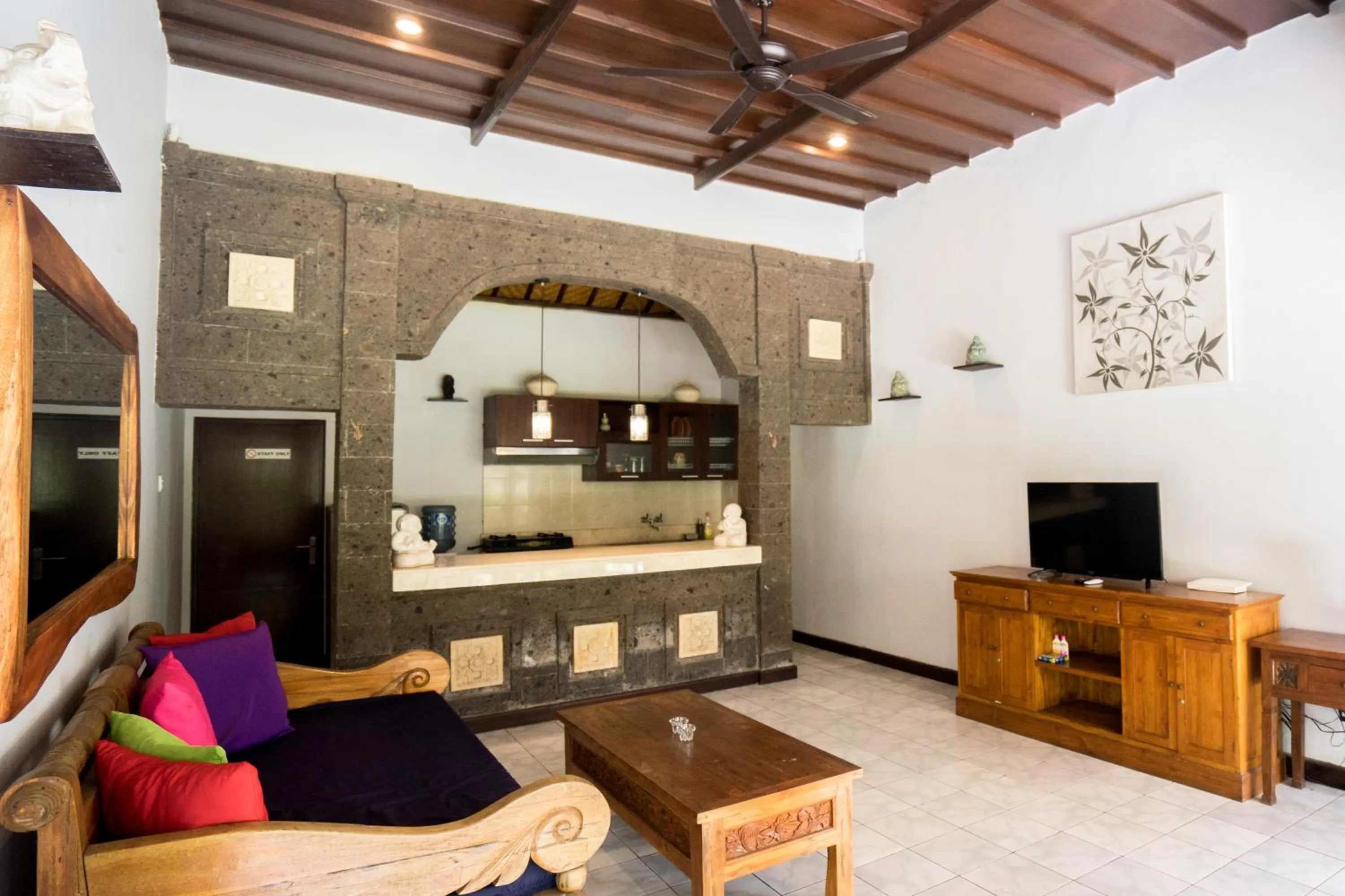 Living room in The Catur Villa Seminyak