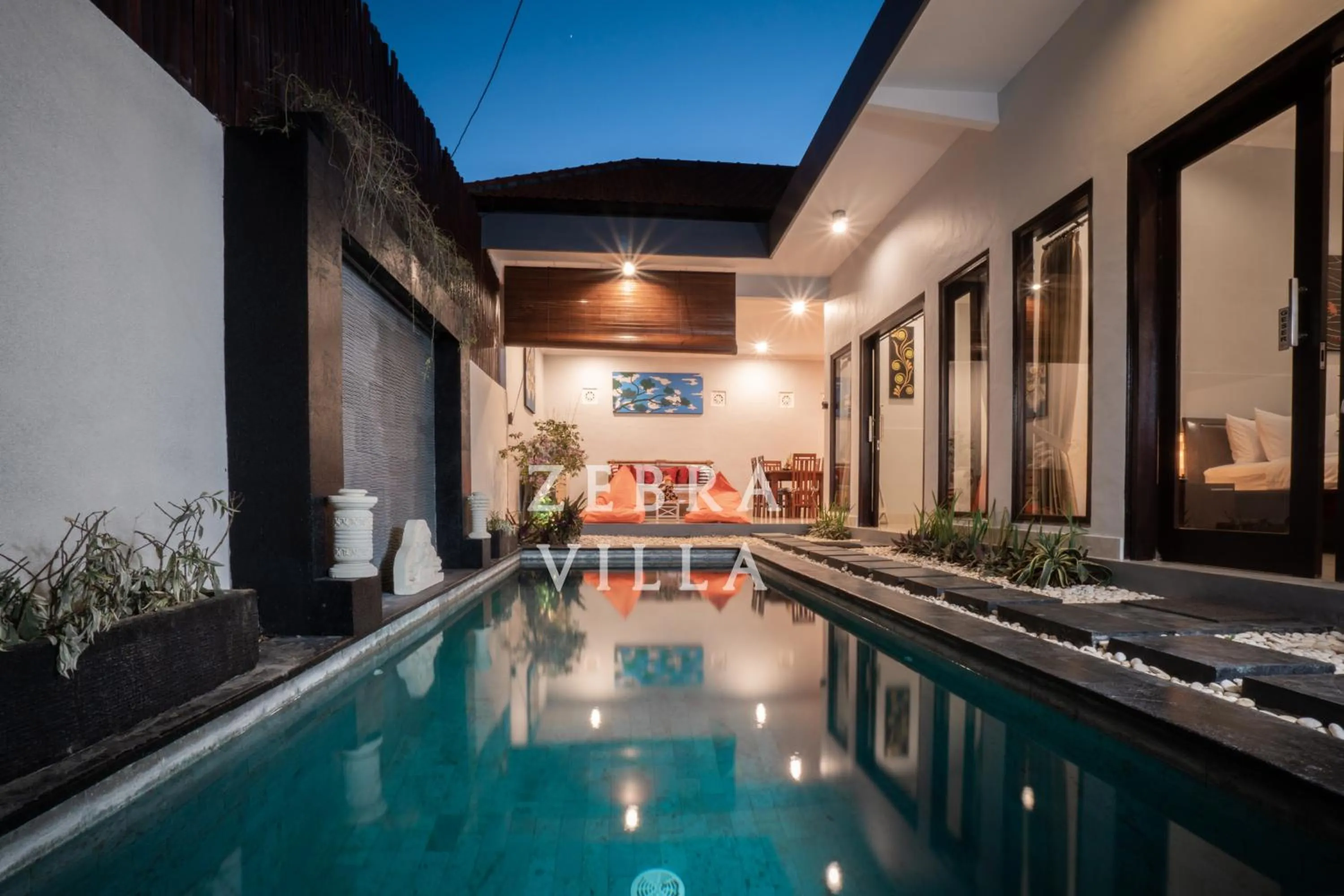 Swimming pool in The Catur Villa Seminyak