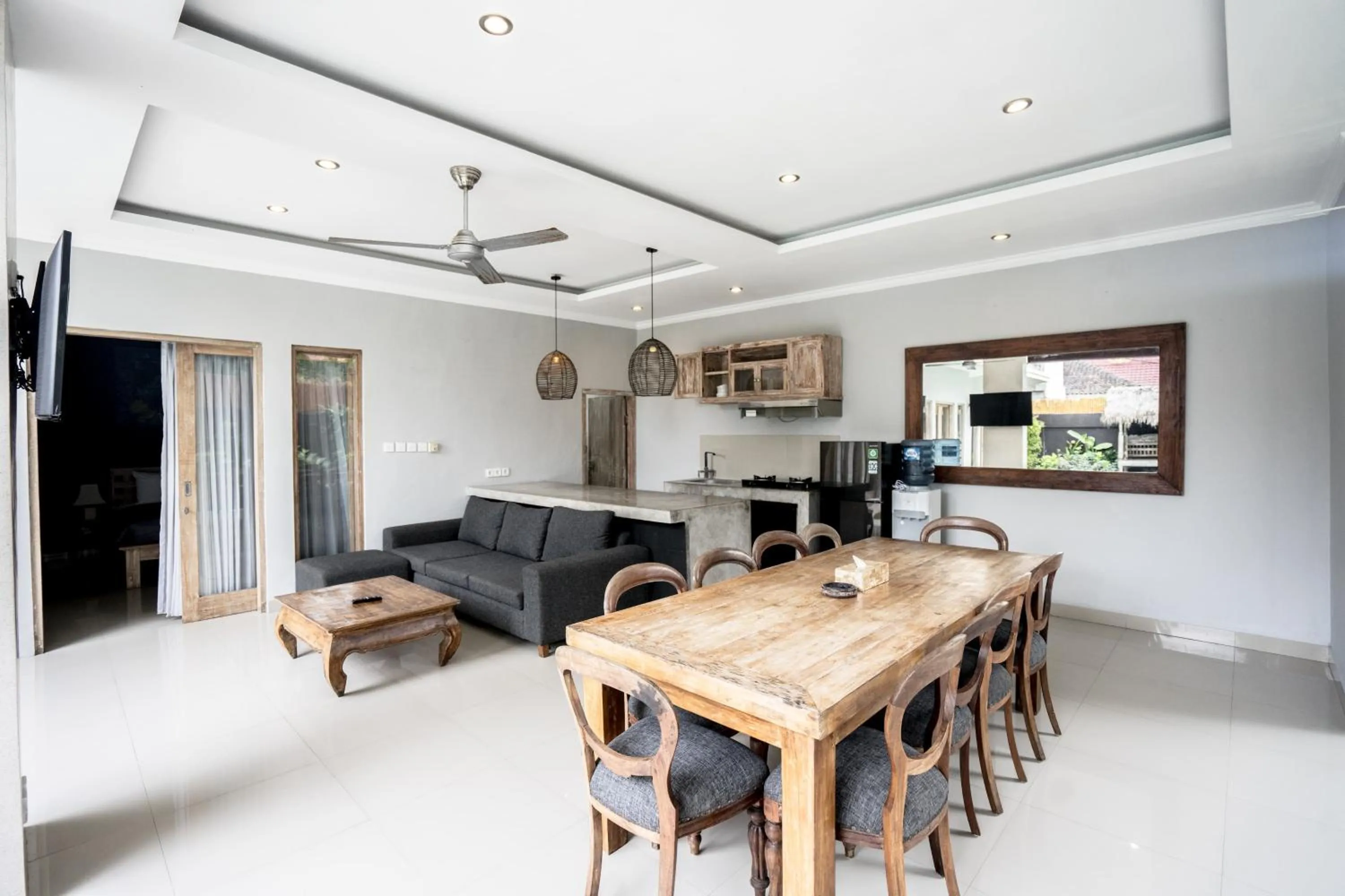 Dining area in The Catur Villa Seminyak
