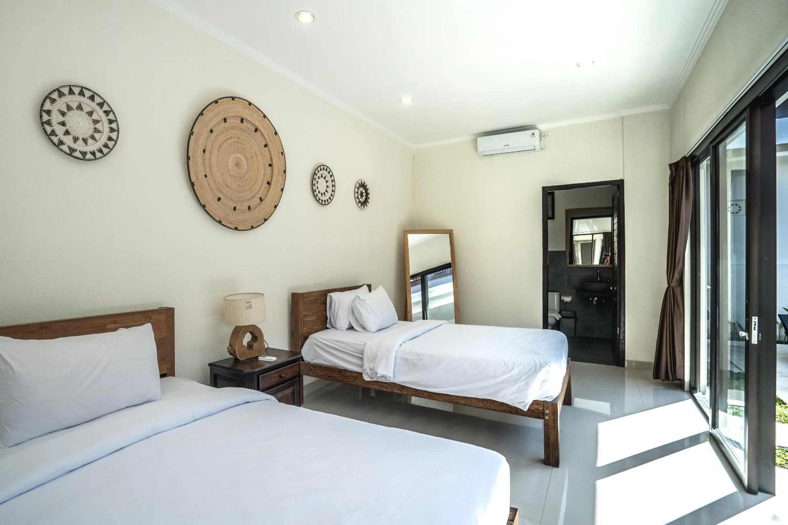 Bed in The Catur Villa Seminyak