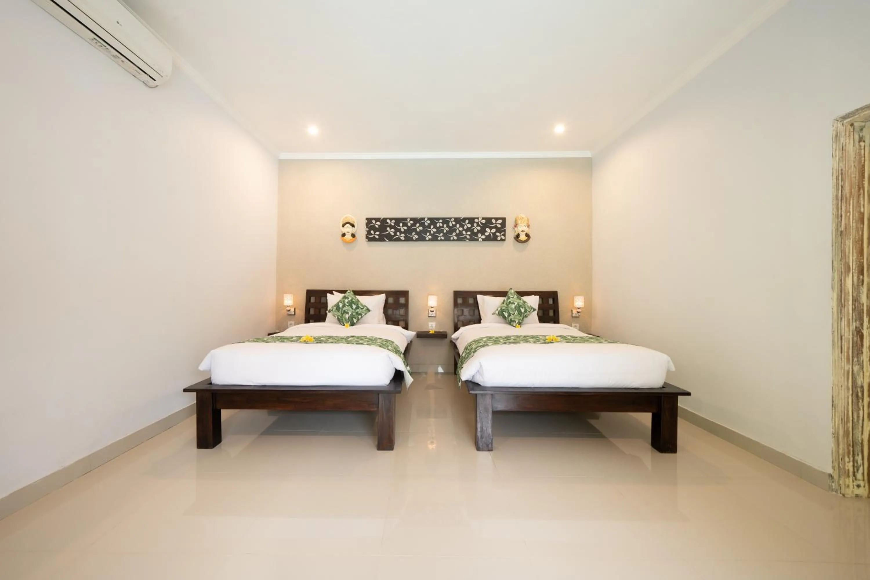 Bedroom, Bed in The Catur Villa Seminyak