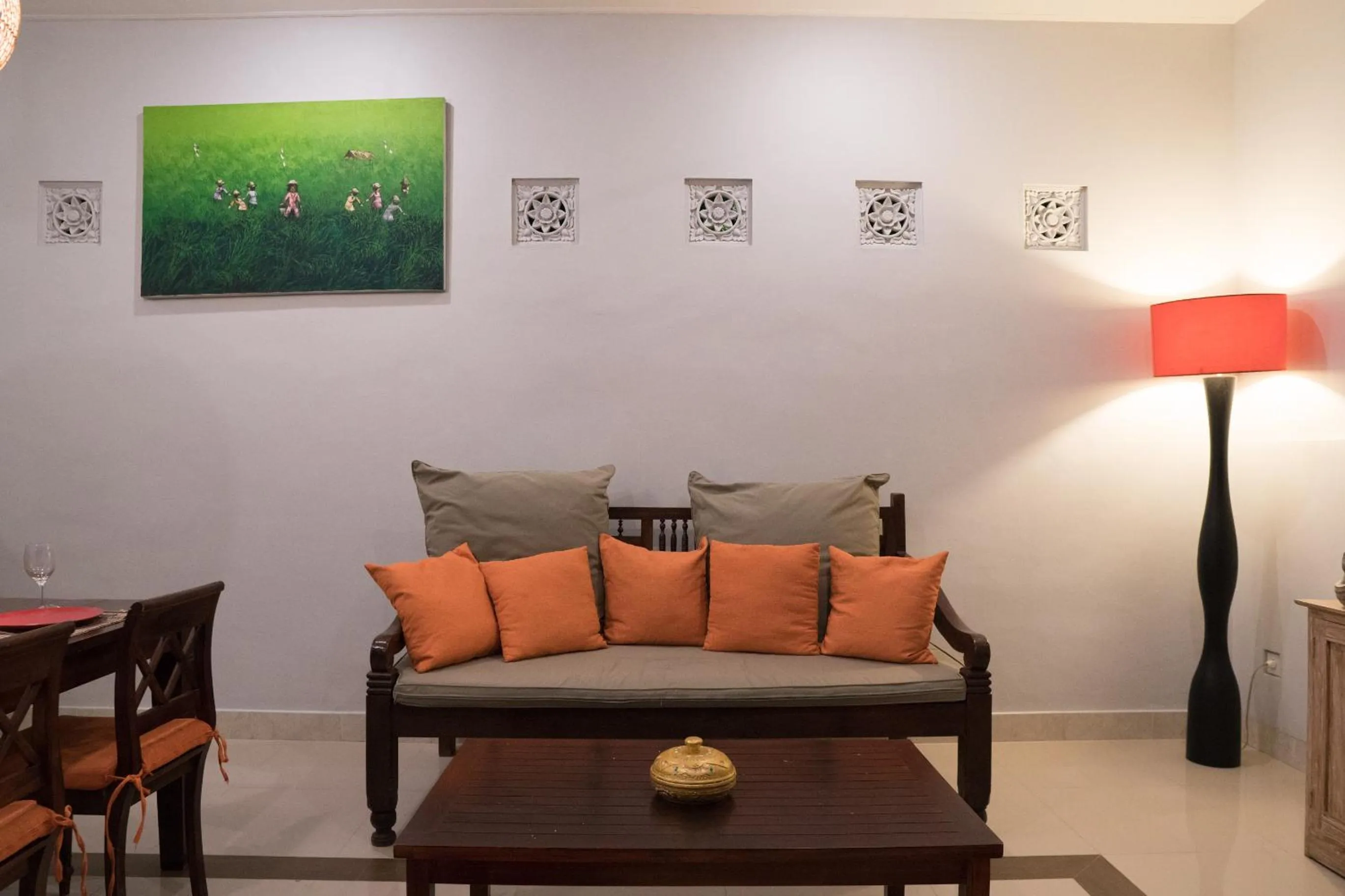 Living room in The Catur Villa Seminyak