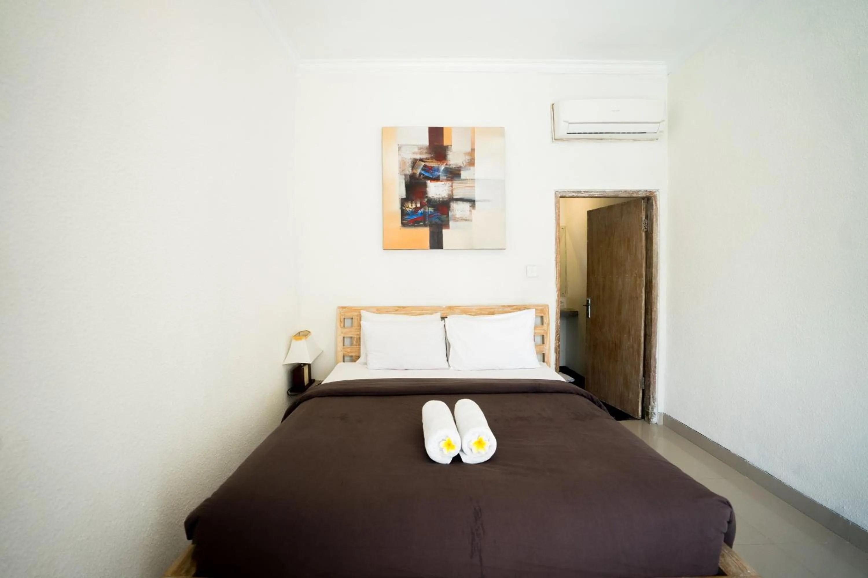 Bedroom, Bed in The Catur Villa Seminyak